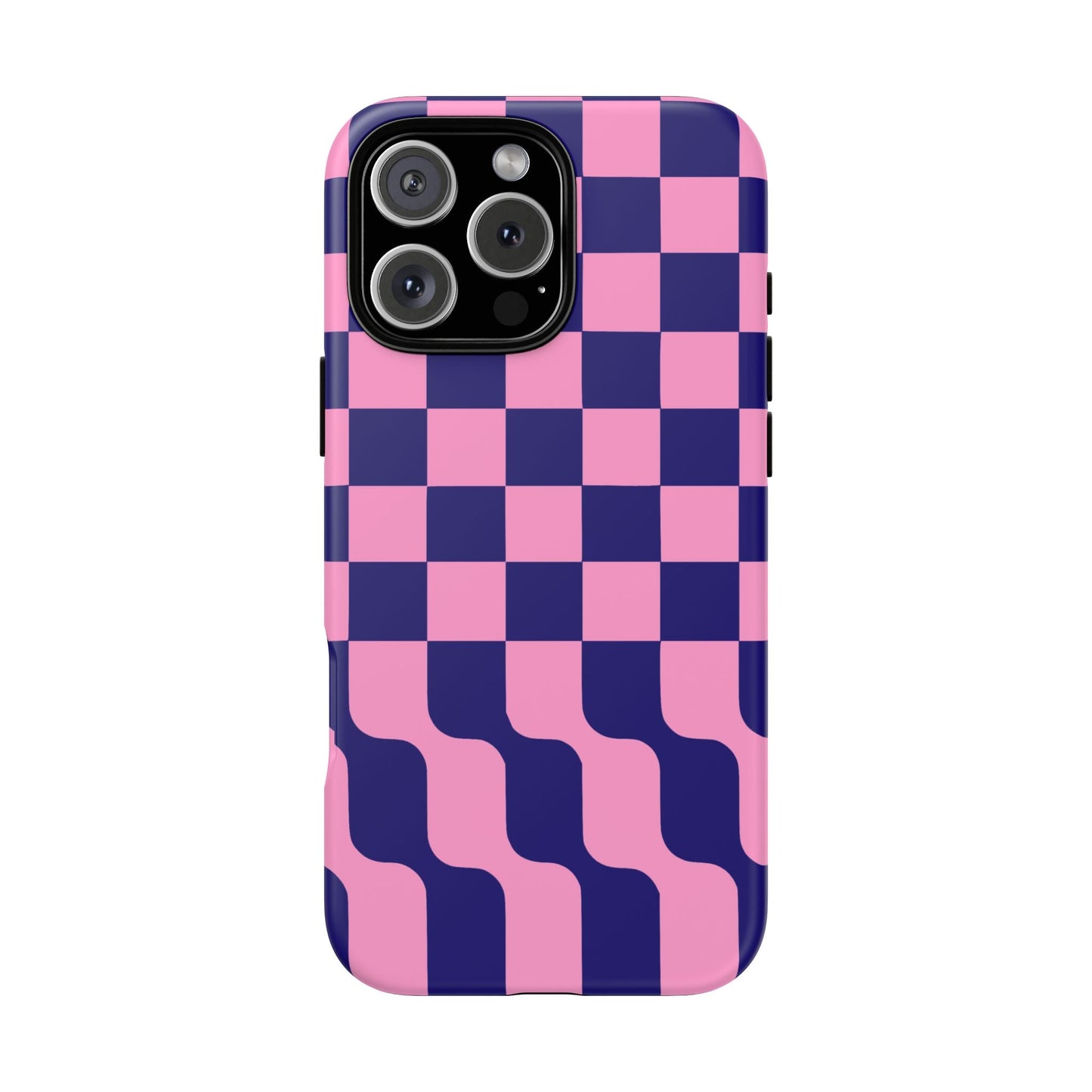 iphone case Pink Wave Checkerboard iPhone 16 Pro Max