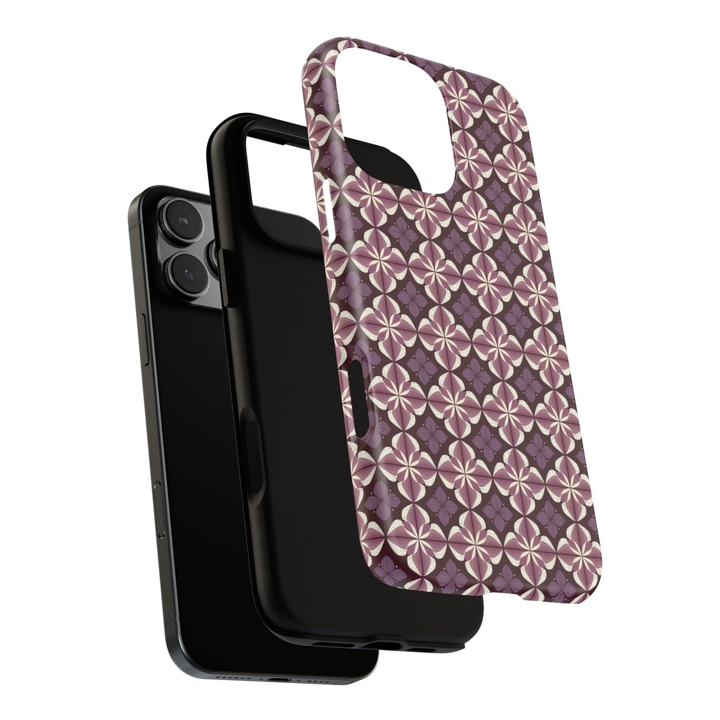 iphone case Plum Kaleidoscope Petals