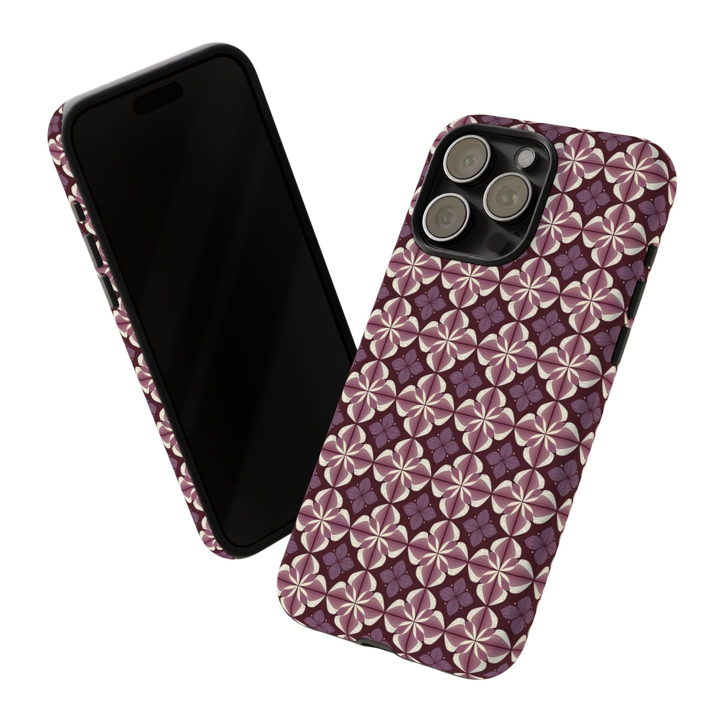 iphone case Plum Kaleidoscope Petals