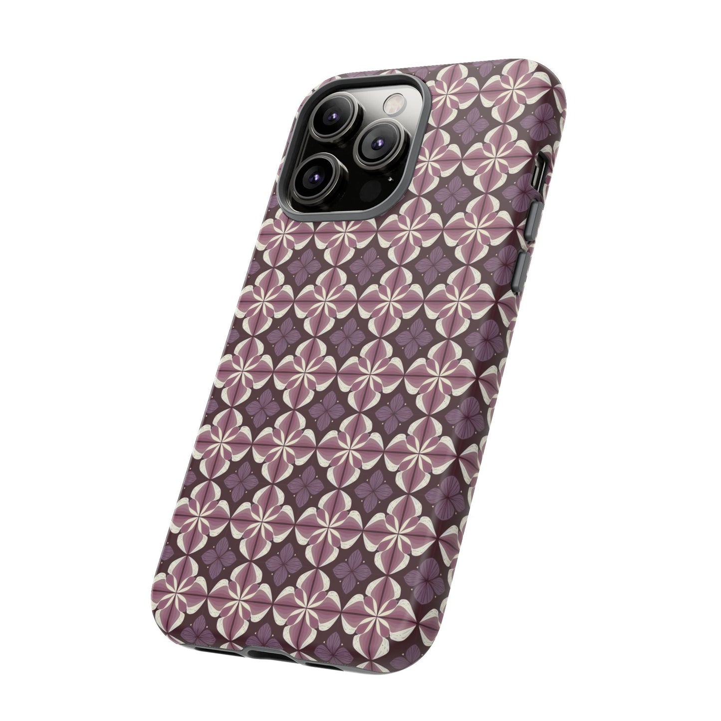 iphone case Plum Kaleidoscope Petals