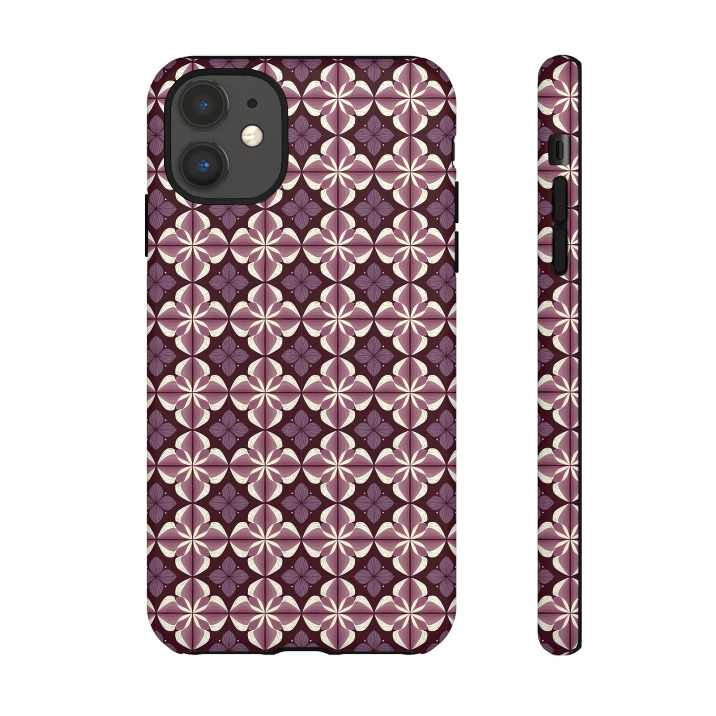 iphone case Plum Kaleidoscope Petals iPhone 11