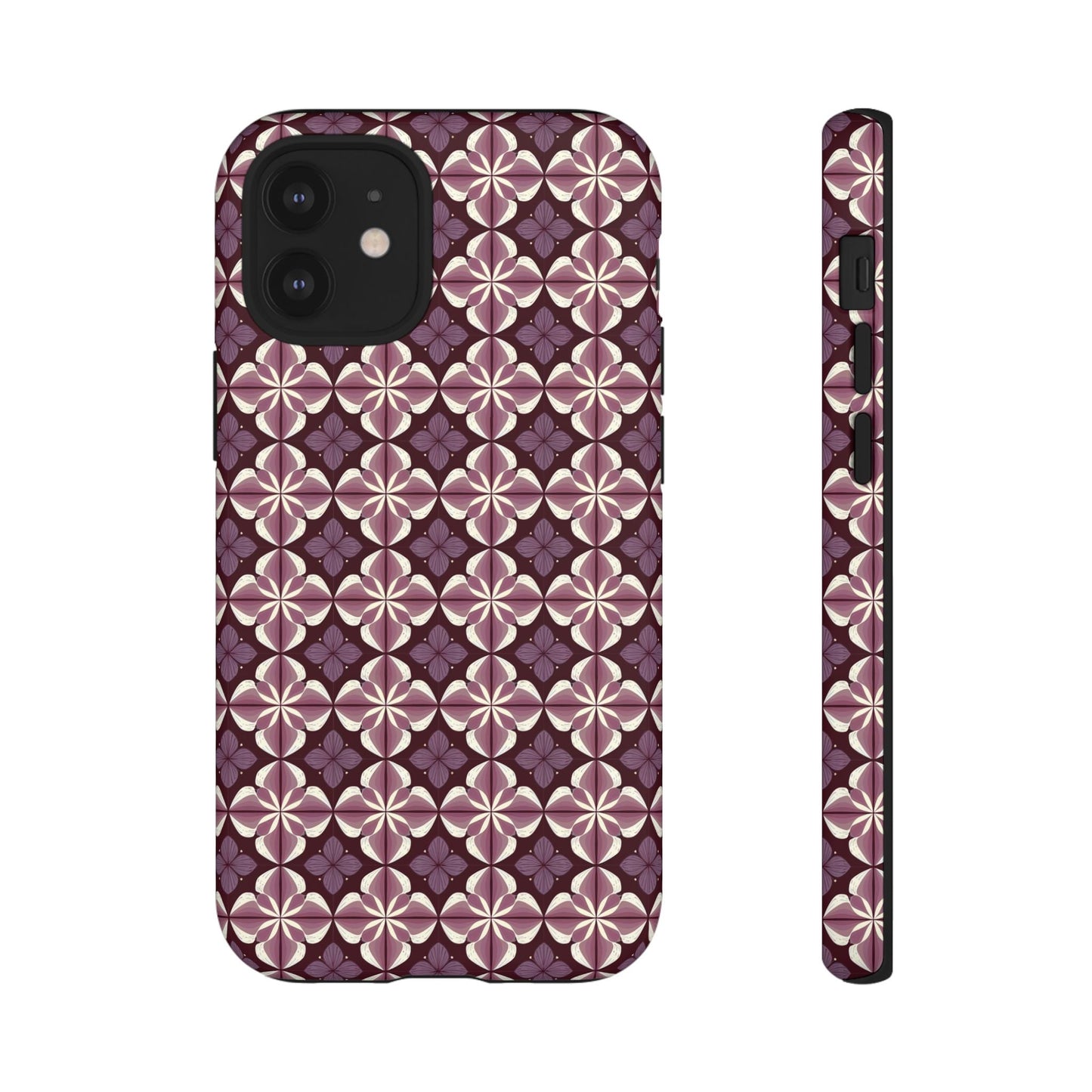 iphone case Plum Kaleidoscope Petals iPhone 12 Mini