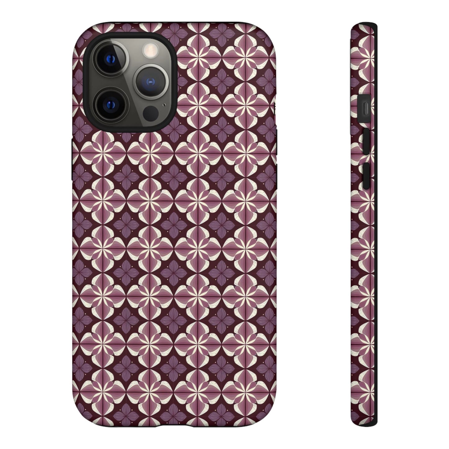 iphone case Plum Kaleidoscope Petals iPhone 12 Pro Max