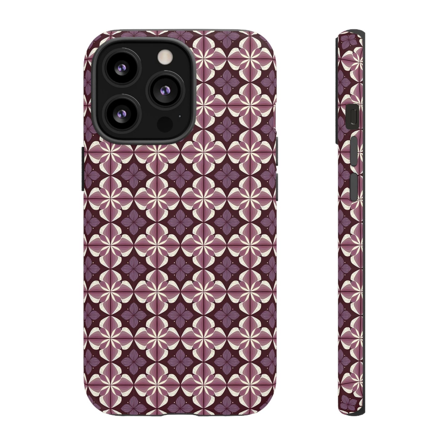 iphone case Plum Kaleidoscope Petals iPhone 13 Pro