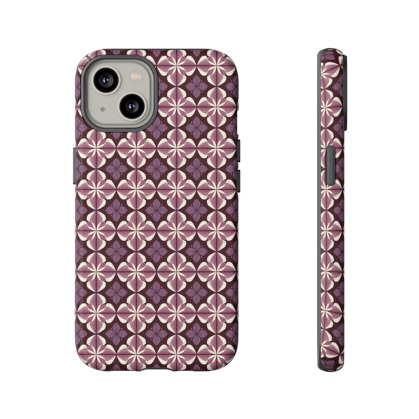 iphone case Plum Kaleidoscope Petals iPhone 14