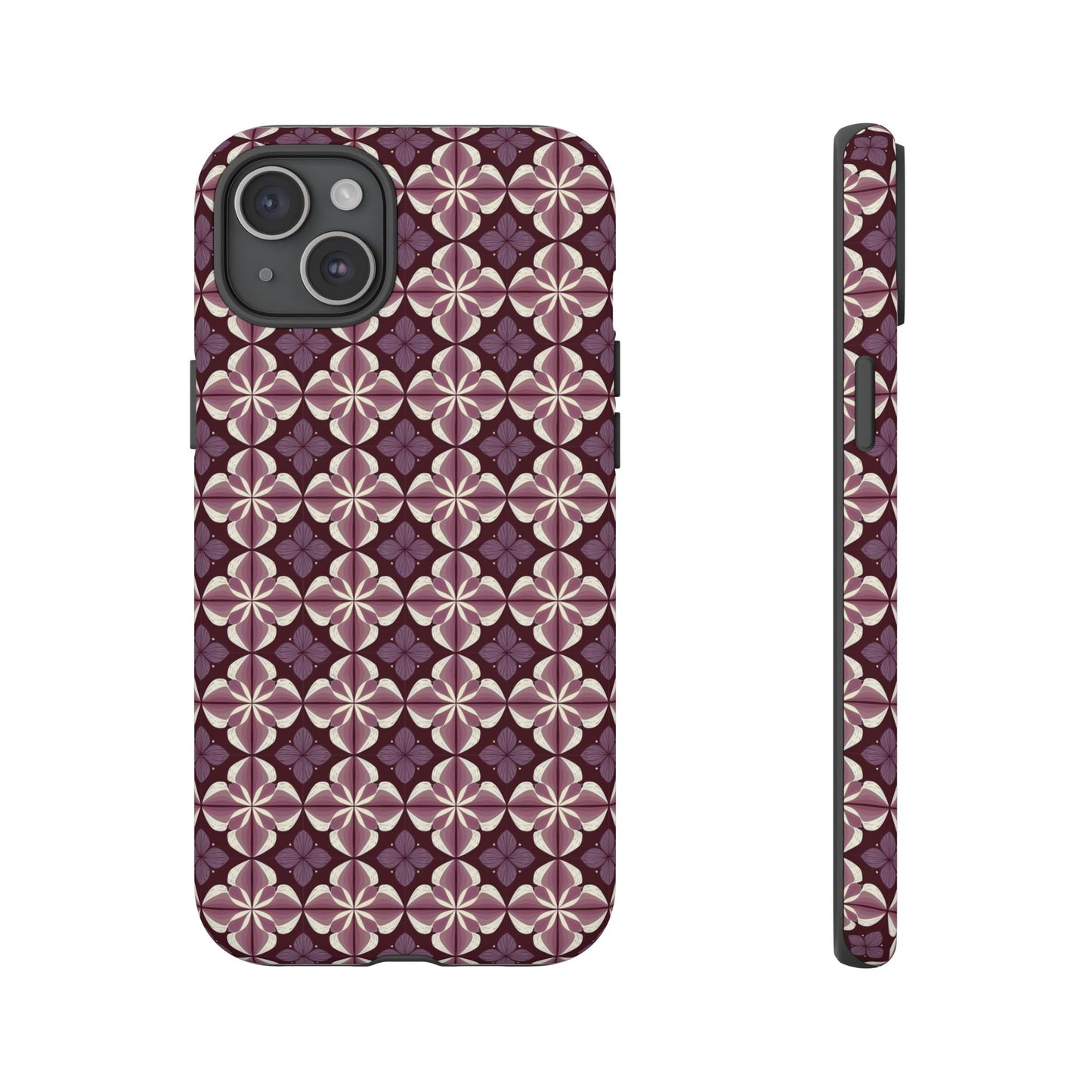 iphone case Plum Kaleidoscope Petals iPhone 15 Plus