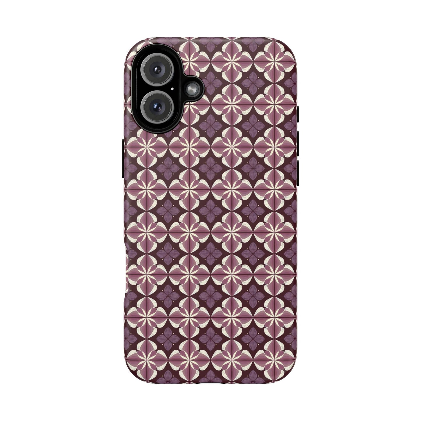 iphone case Plum Kaleidoscope Petals iPhone 16 Plus