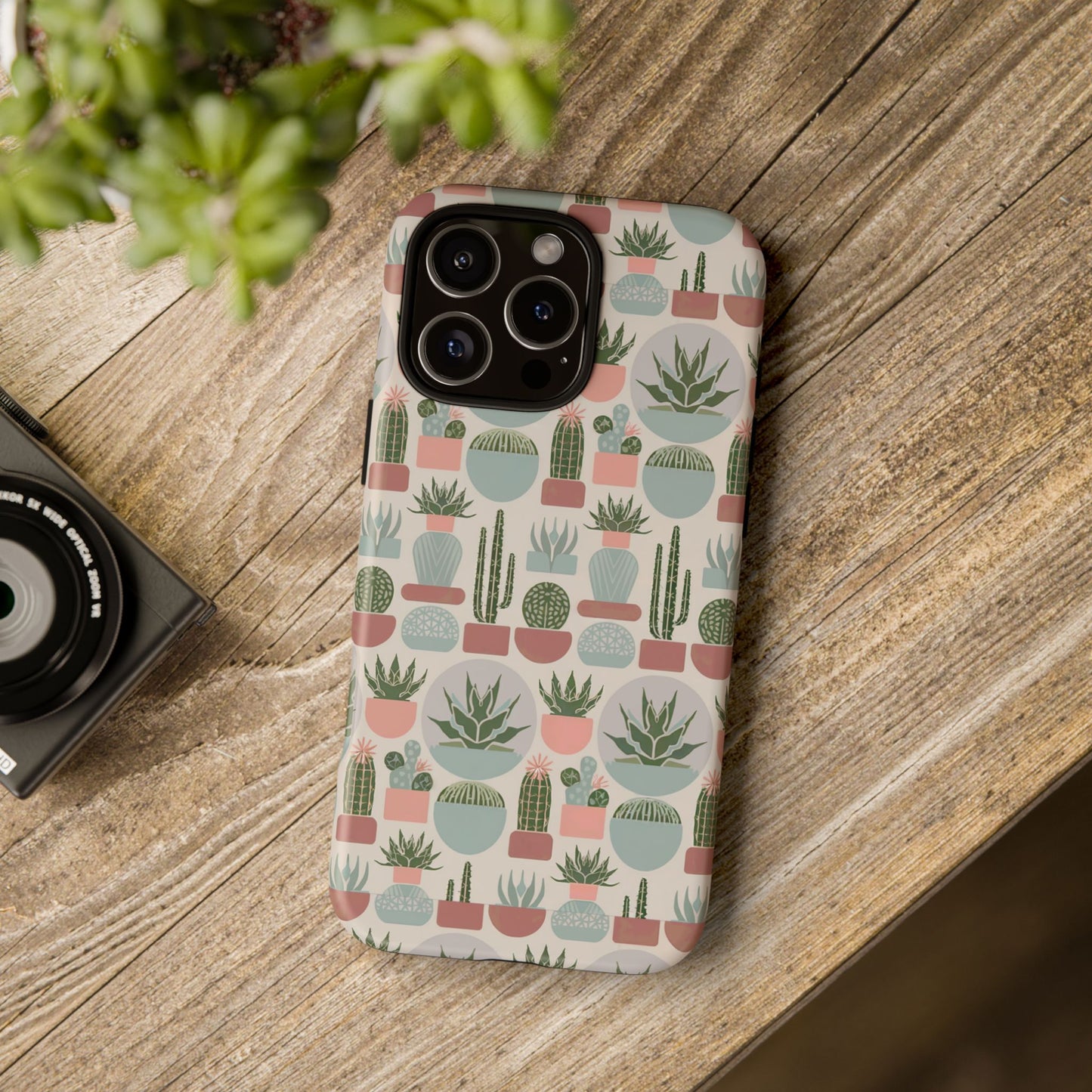 iphone case Potted Cactus Perfection