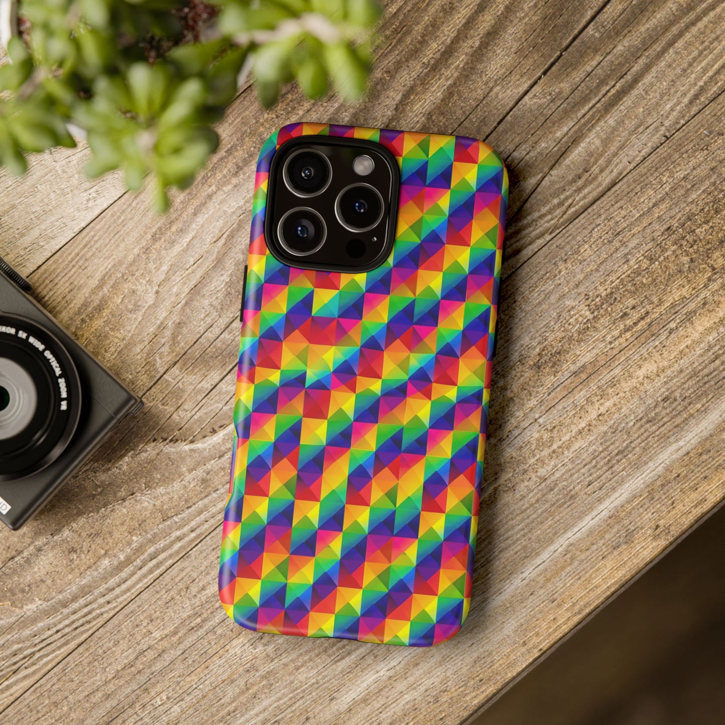 iphone case Prism Rainbow Mosaic