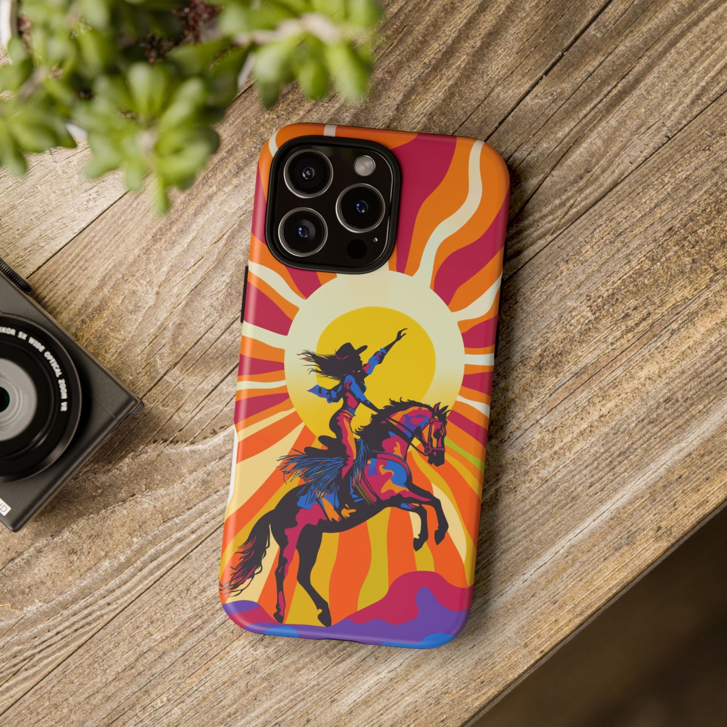 iphone case Psychedelic Cowgirl