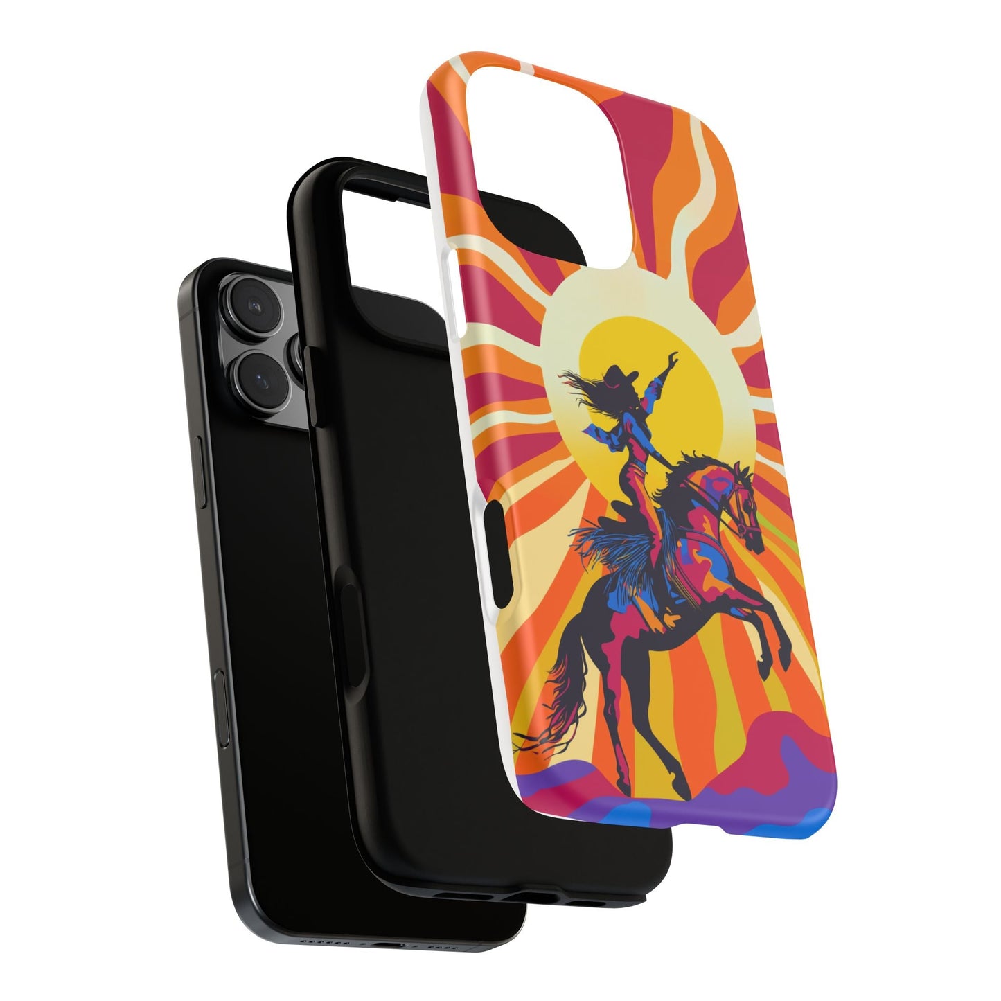 iphone case Psychedelic Cowgirl