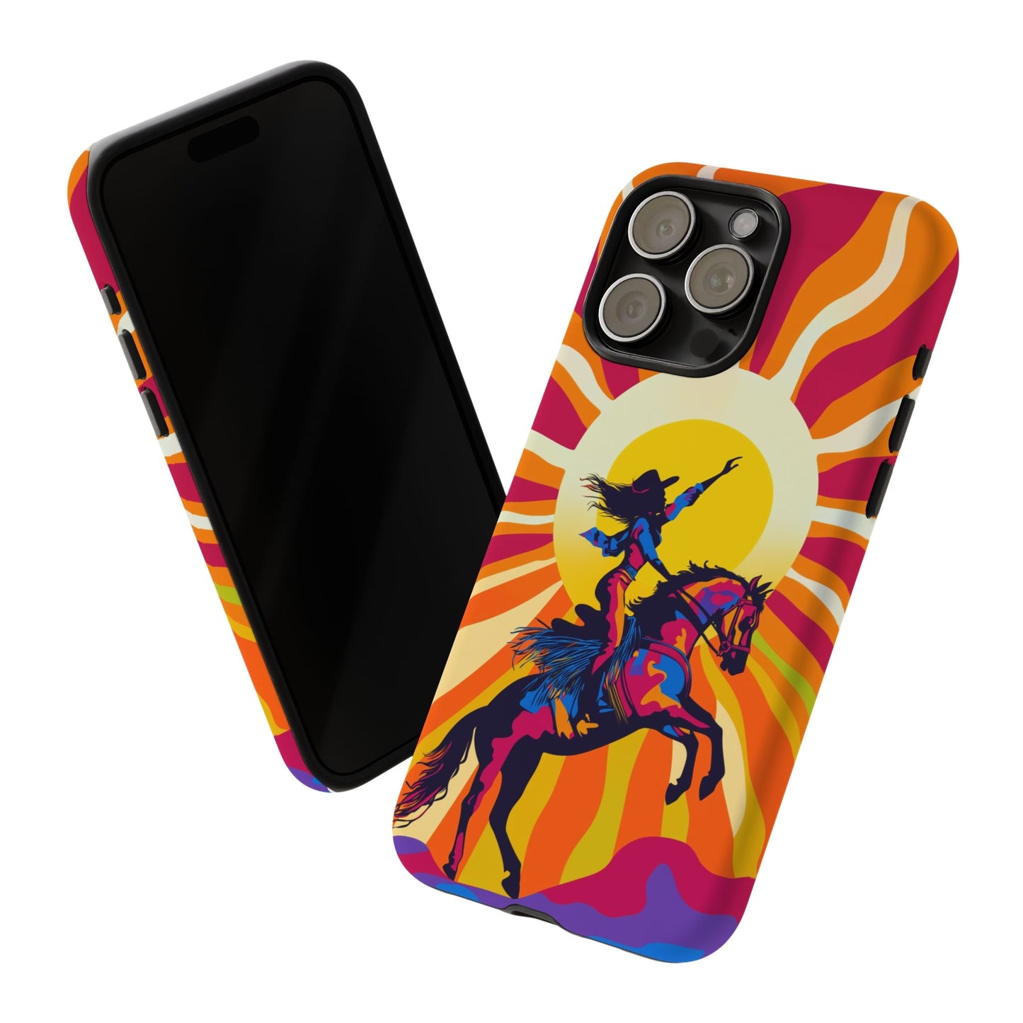 iphone case Psychedelic Cowgirl