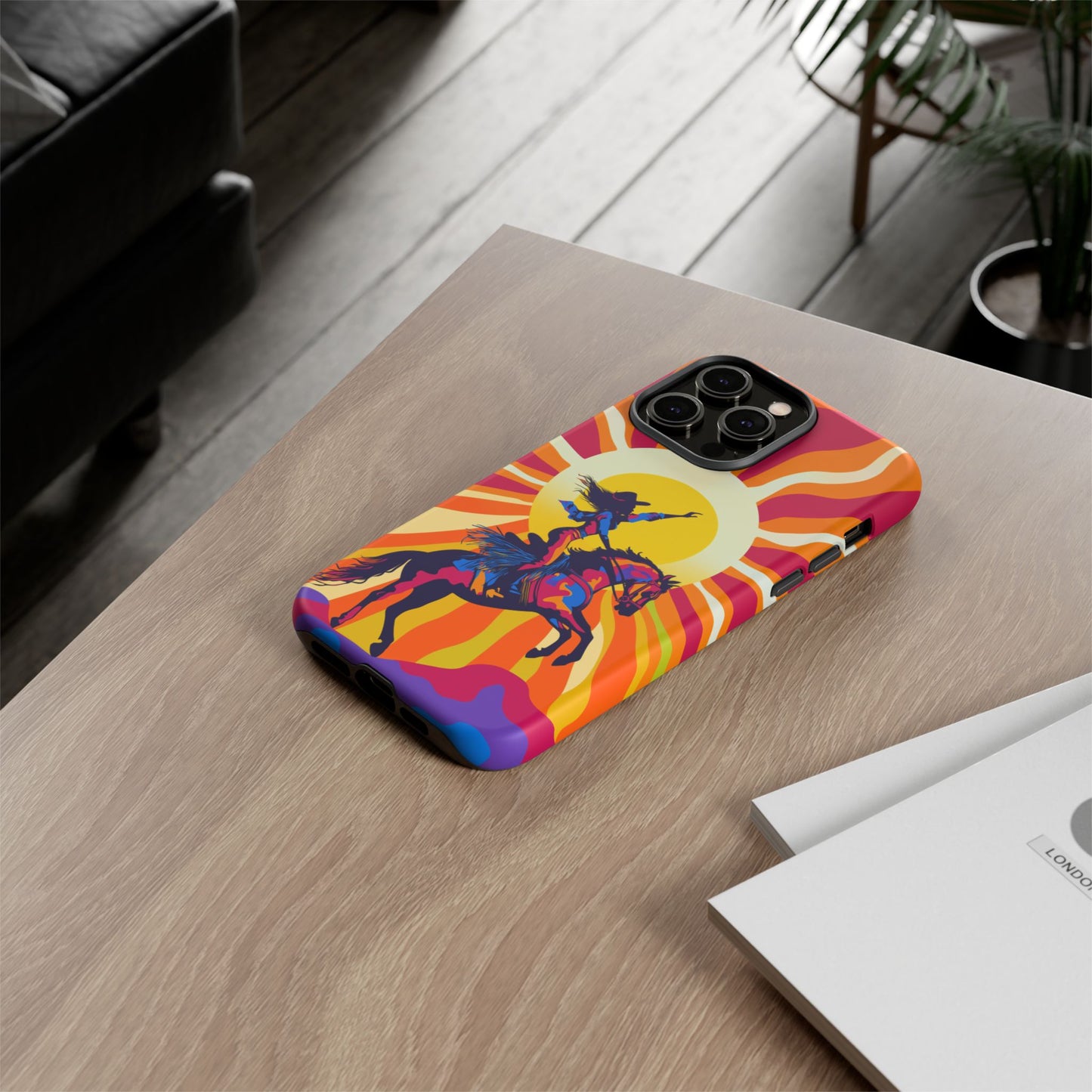 iphone case Psychedelic Cowgirl