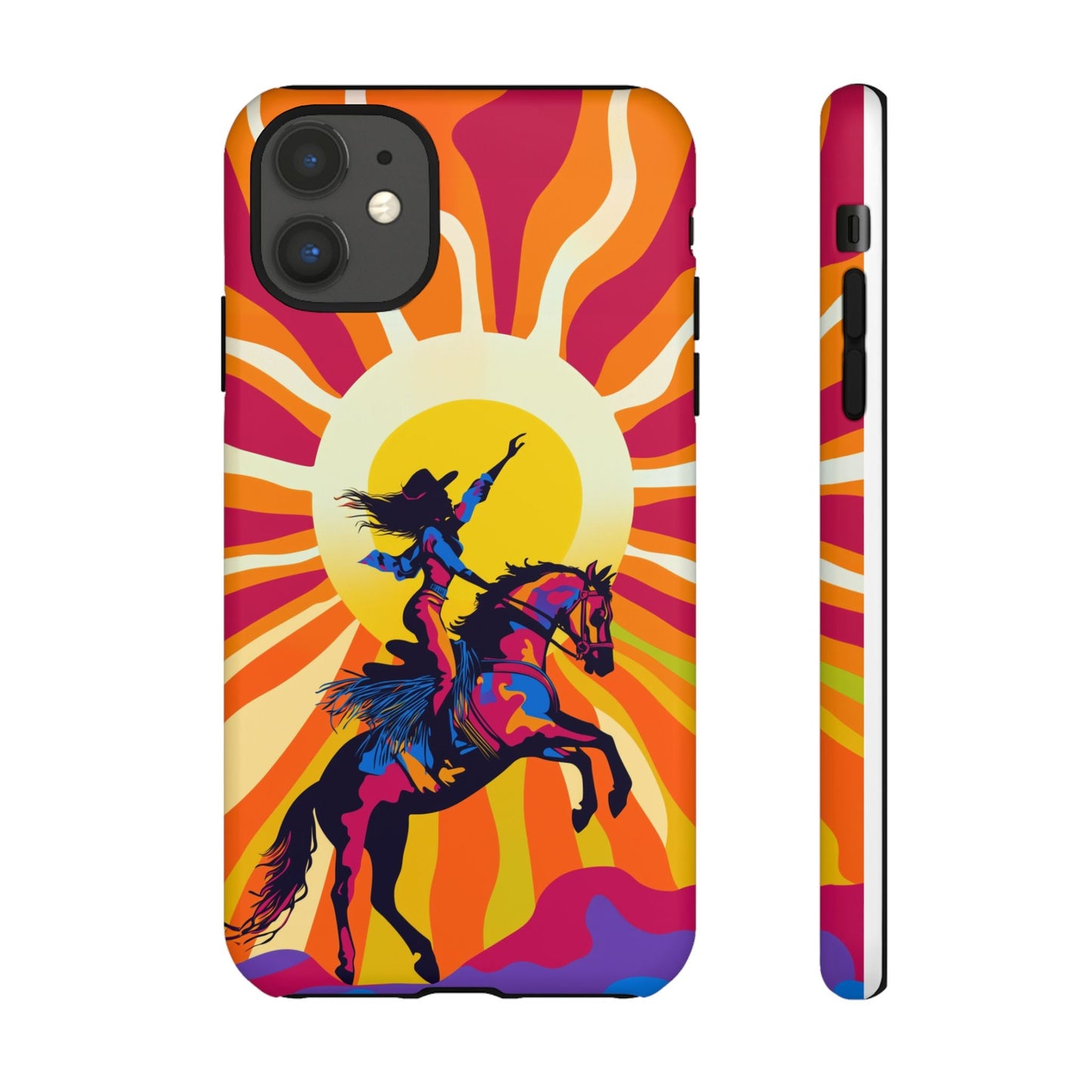 iphone case Psychedelic Cowgirl iPhone 11
