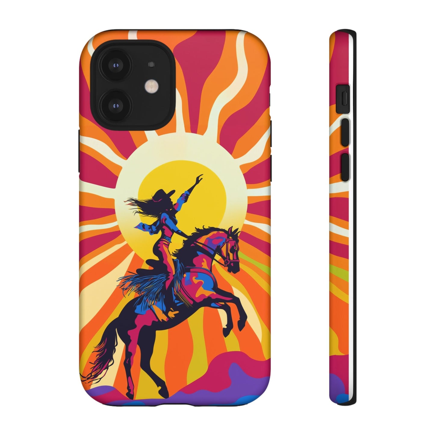 iphone case Psychedelic Cowgirl iPhone 12