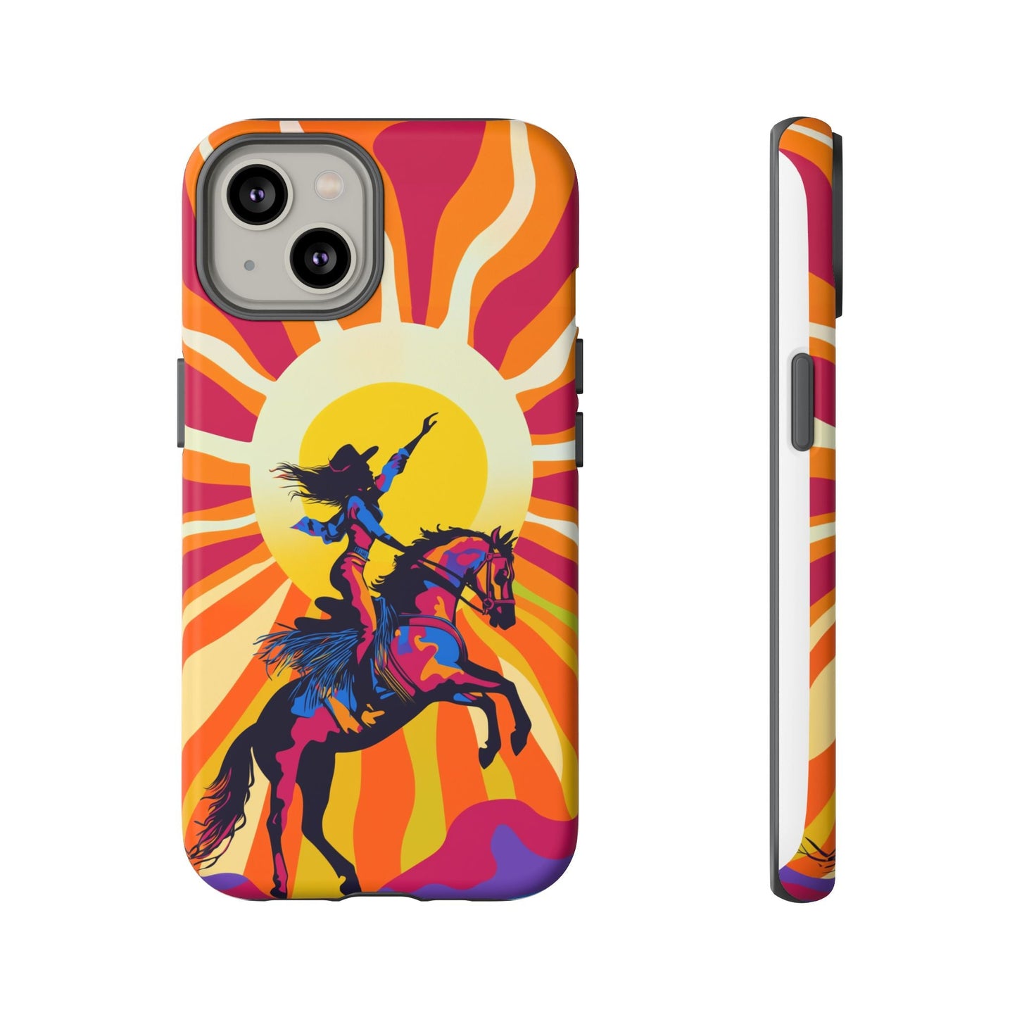 iphone case Psychedelic Cowgirl iPhone 14