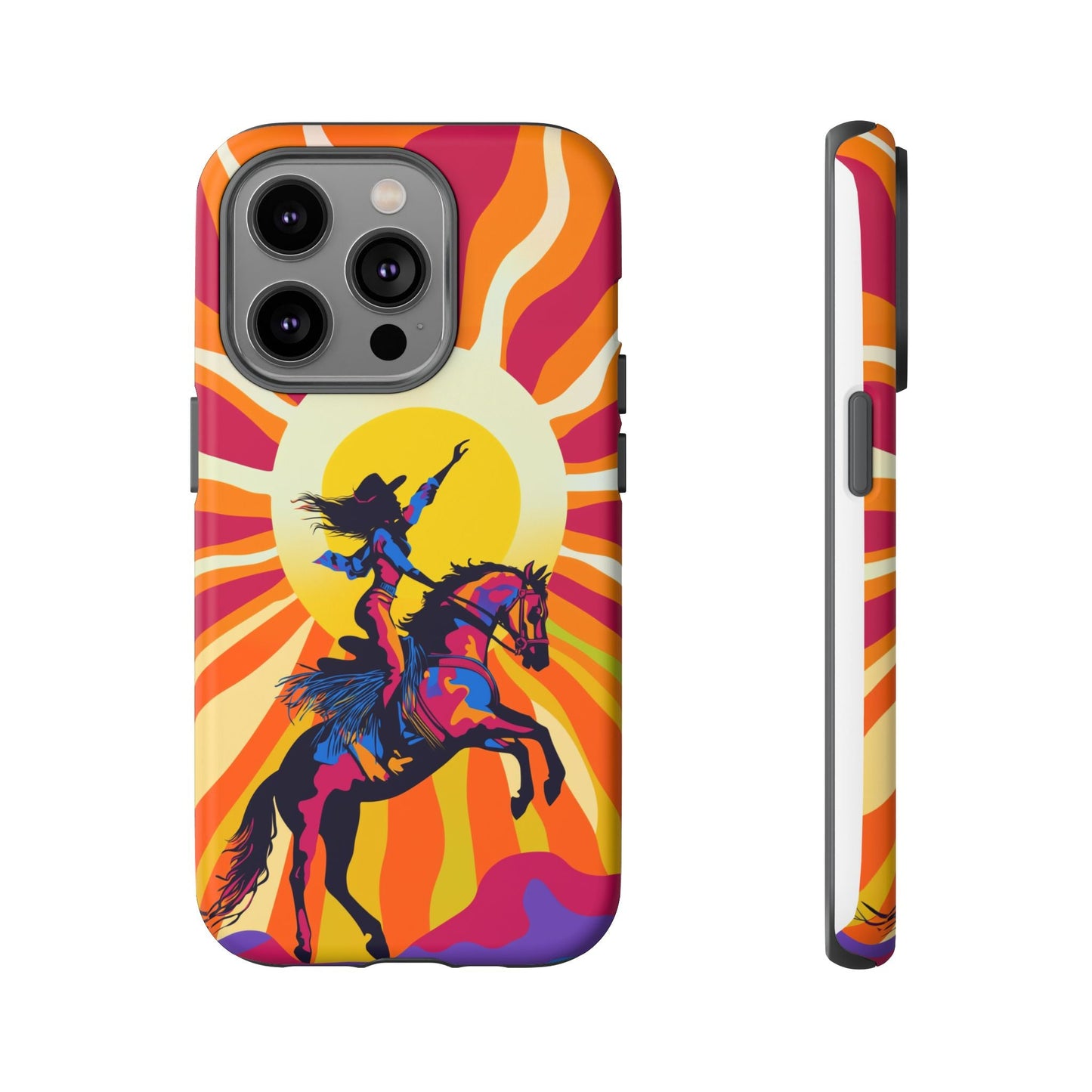 iphone case Psychedelic Cowgirl iPhone 14 Pro