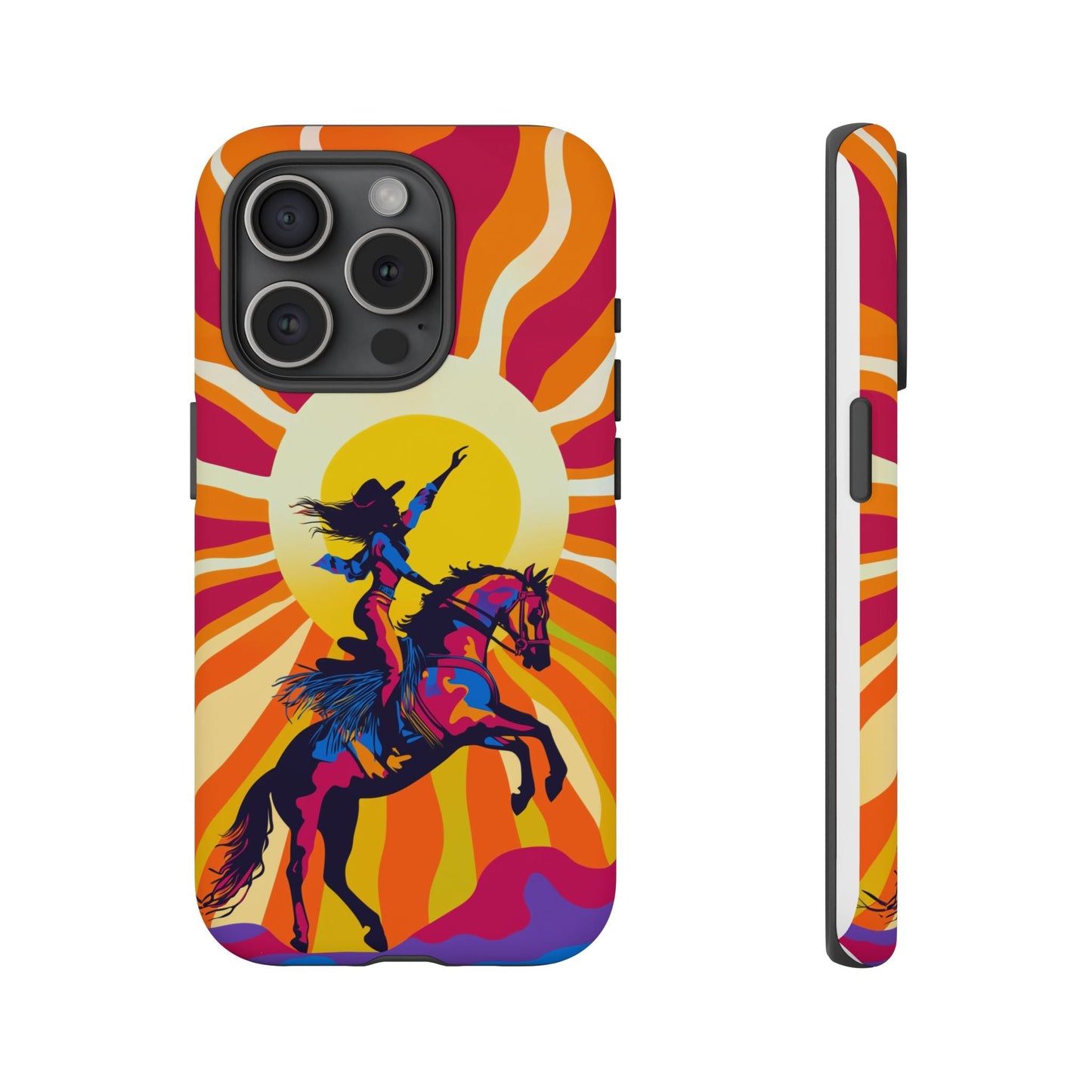 iphone case Psychedelic Cowgirl iPhone 15 Pro