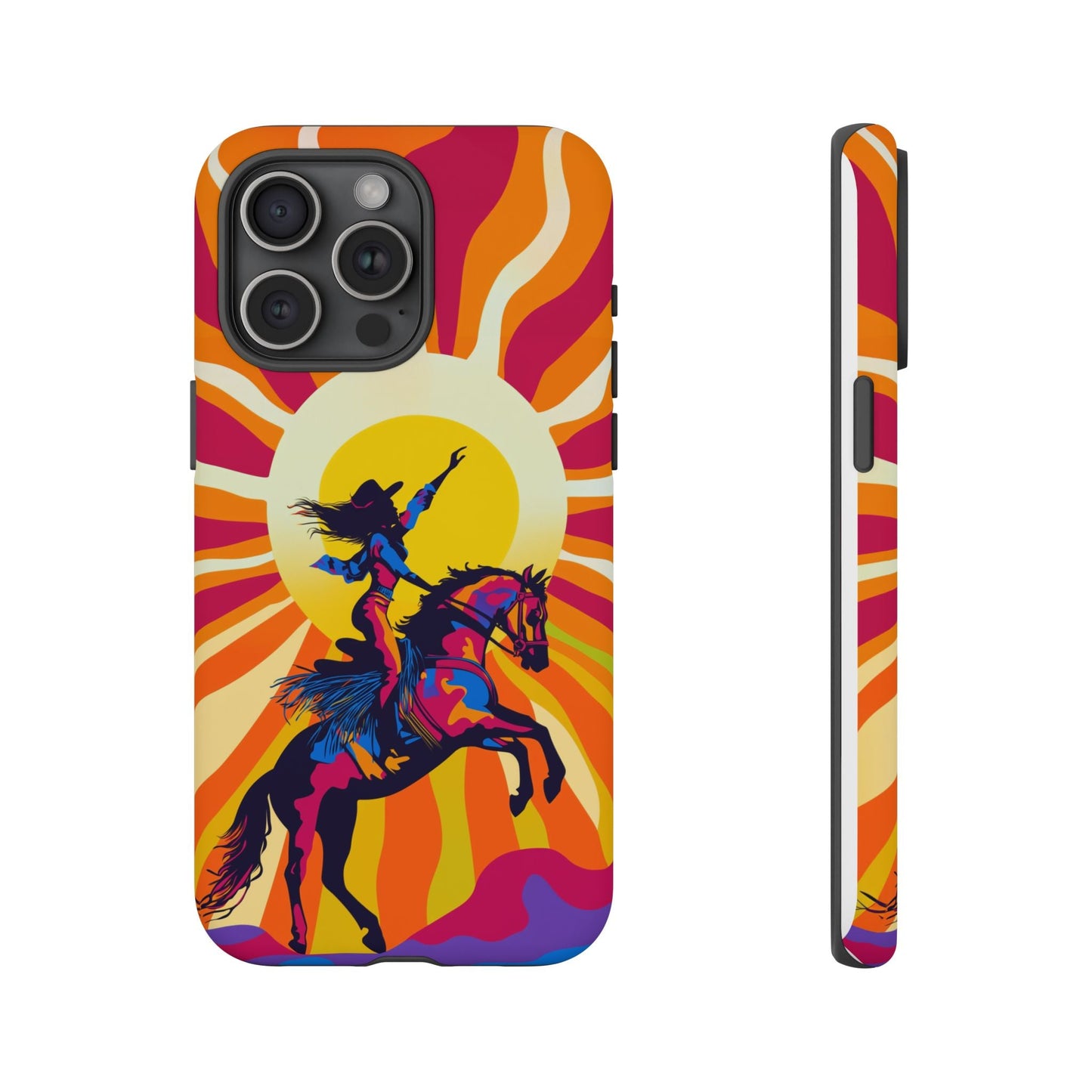 iphone case Psychedelic Cowgirl iPhone 15 Pro Max