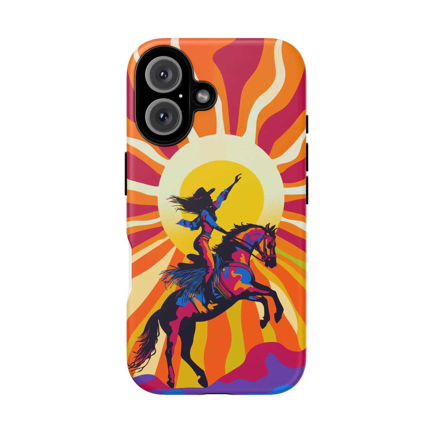 iphone case Psychedelic Cowgirl iPhone 16