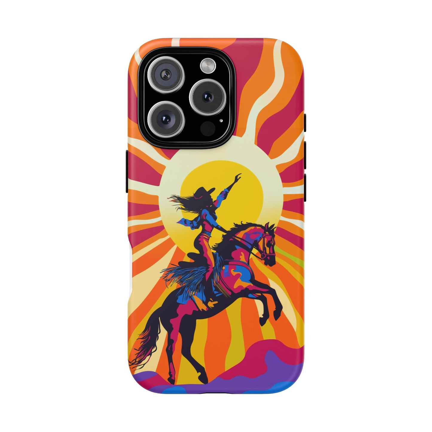 iphone case Psychedelic Cowgirl iPhone 16 Pro