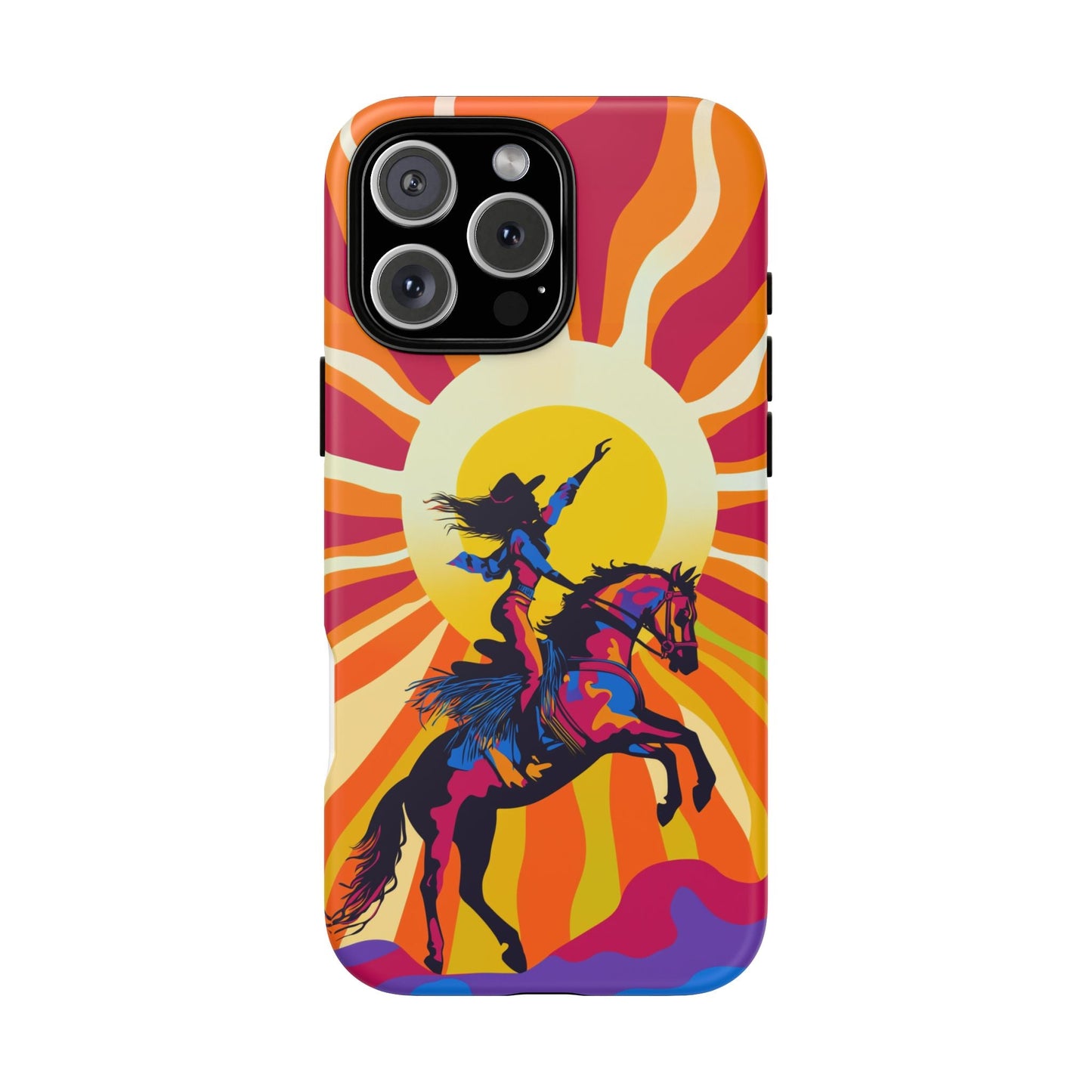 iphone case Psychedelic Cowgirl iPhone 16 Pro Max