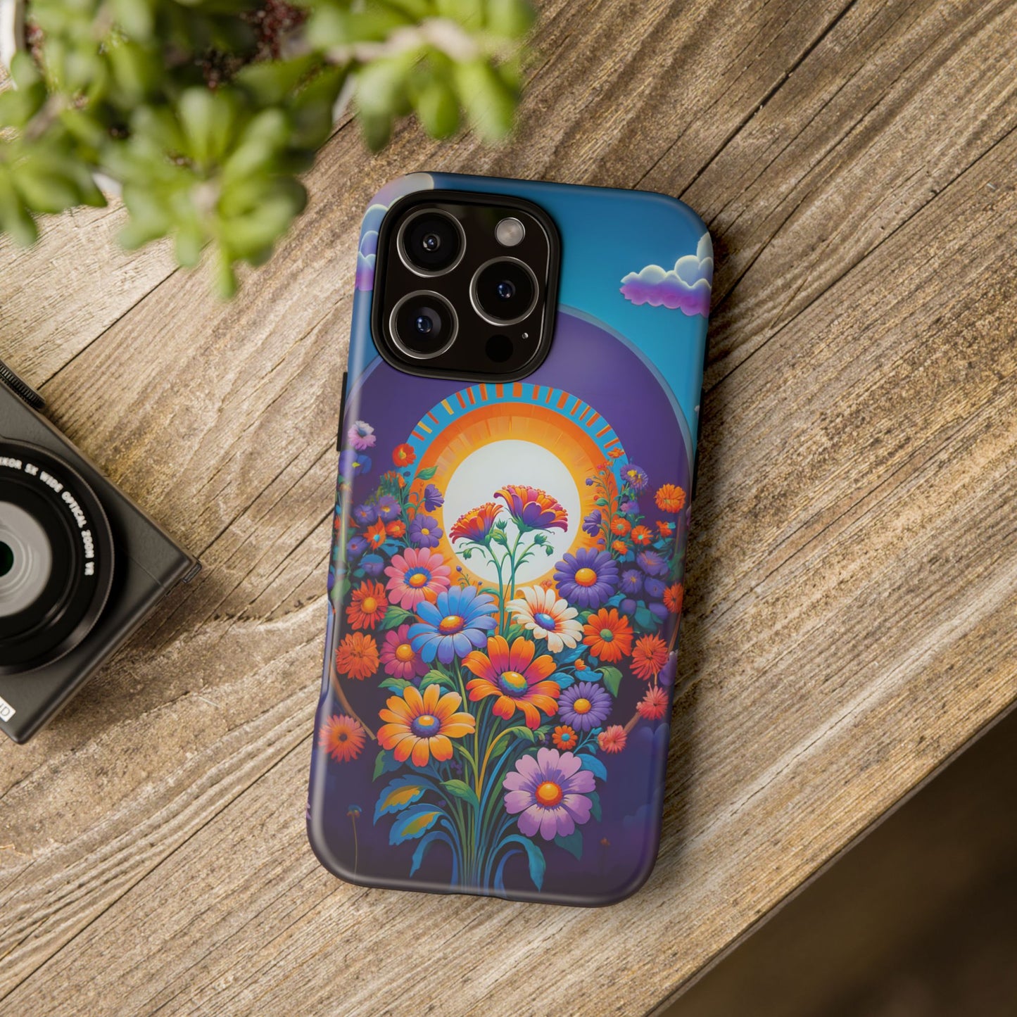 iphone case Psychedelic Daisy Dream
