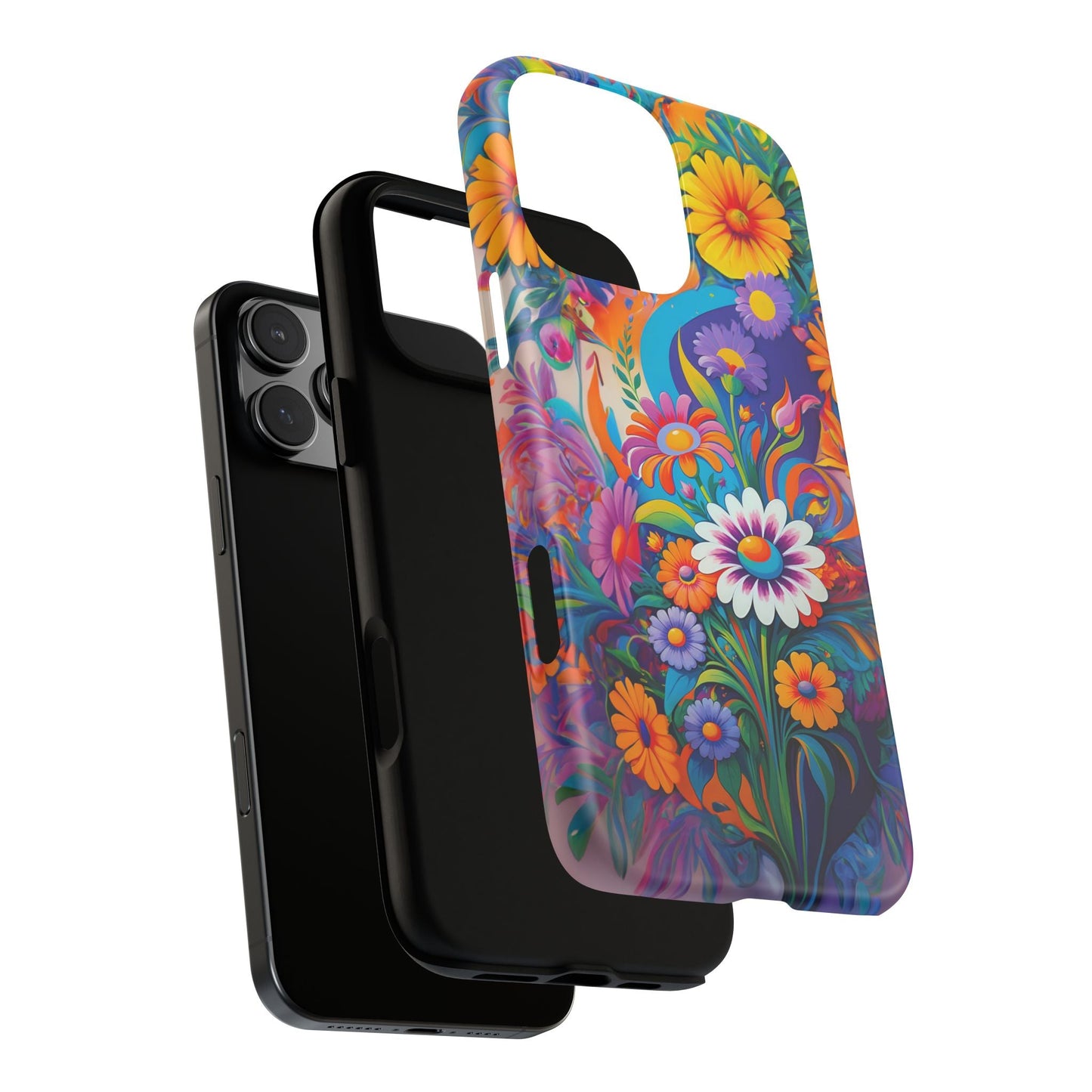 iphone case Psychedelic Daisy Explosion
