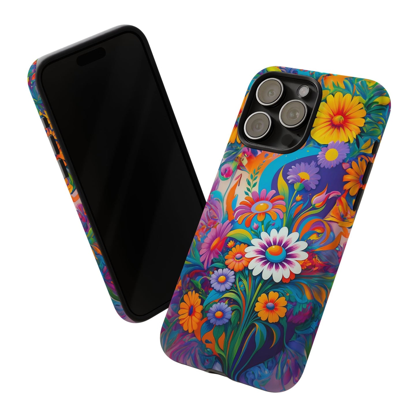 iphone case Psychedelic Daisy Explosion