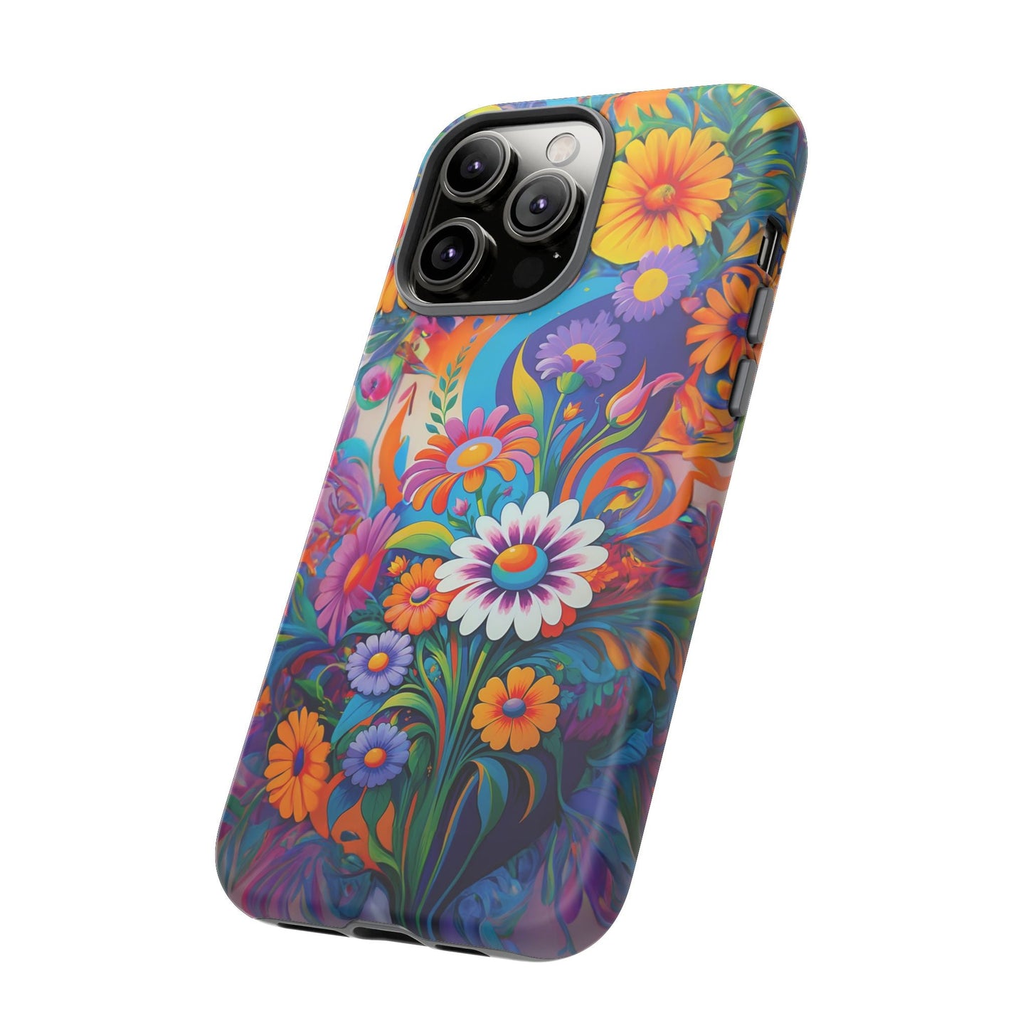 iphone case Psychedelic Daisy Explosion