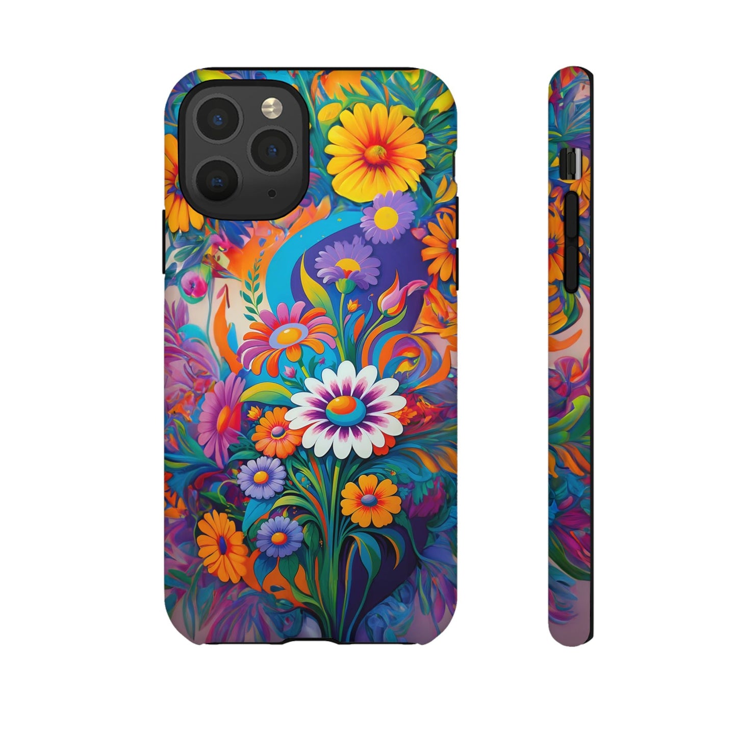 iphone case Psychedelic Daisy Explosion iPhone 11 Pro