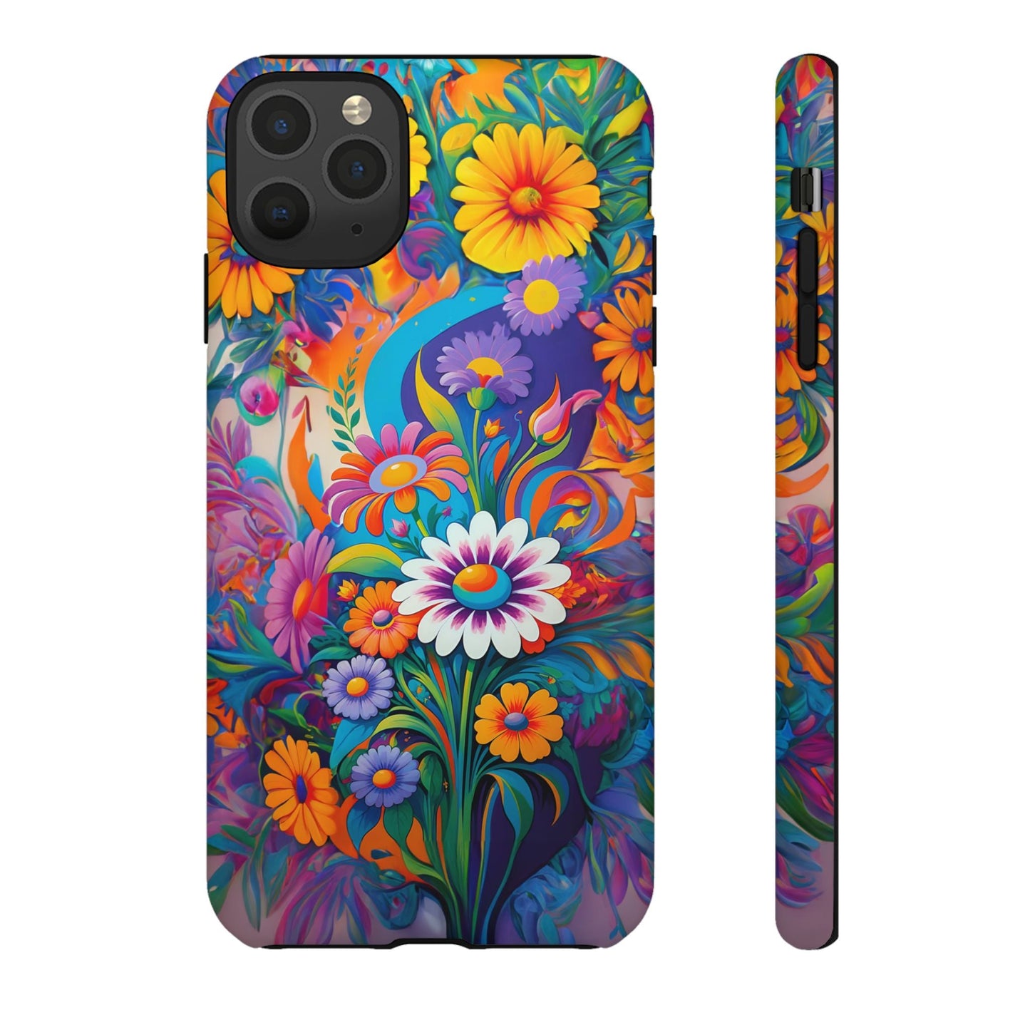 iphone case Psychedelic Daisy Explosion iPhone 11 Pro Max