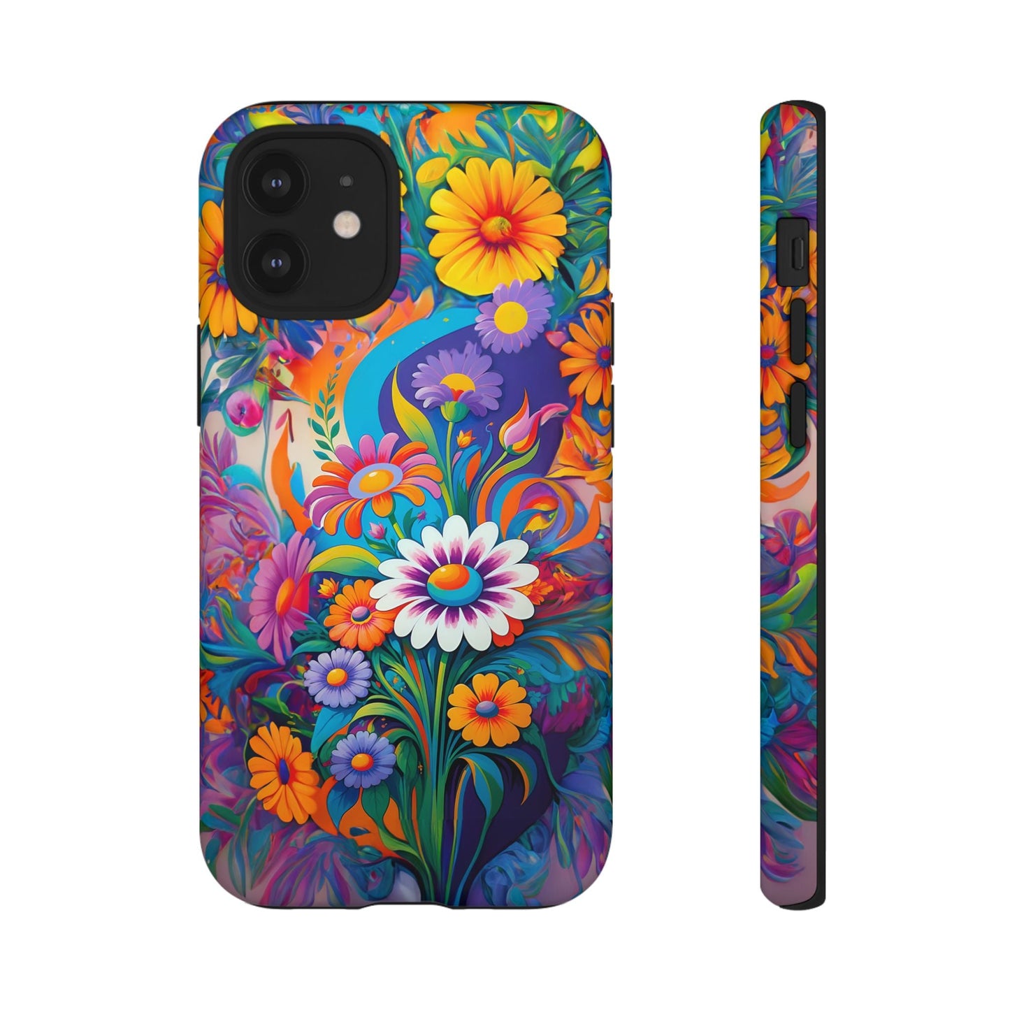 iphone case Psychedelic Daisy Explosion iPhone 12 Mini