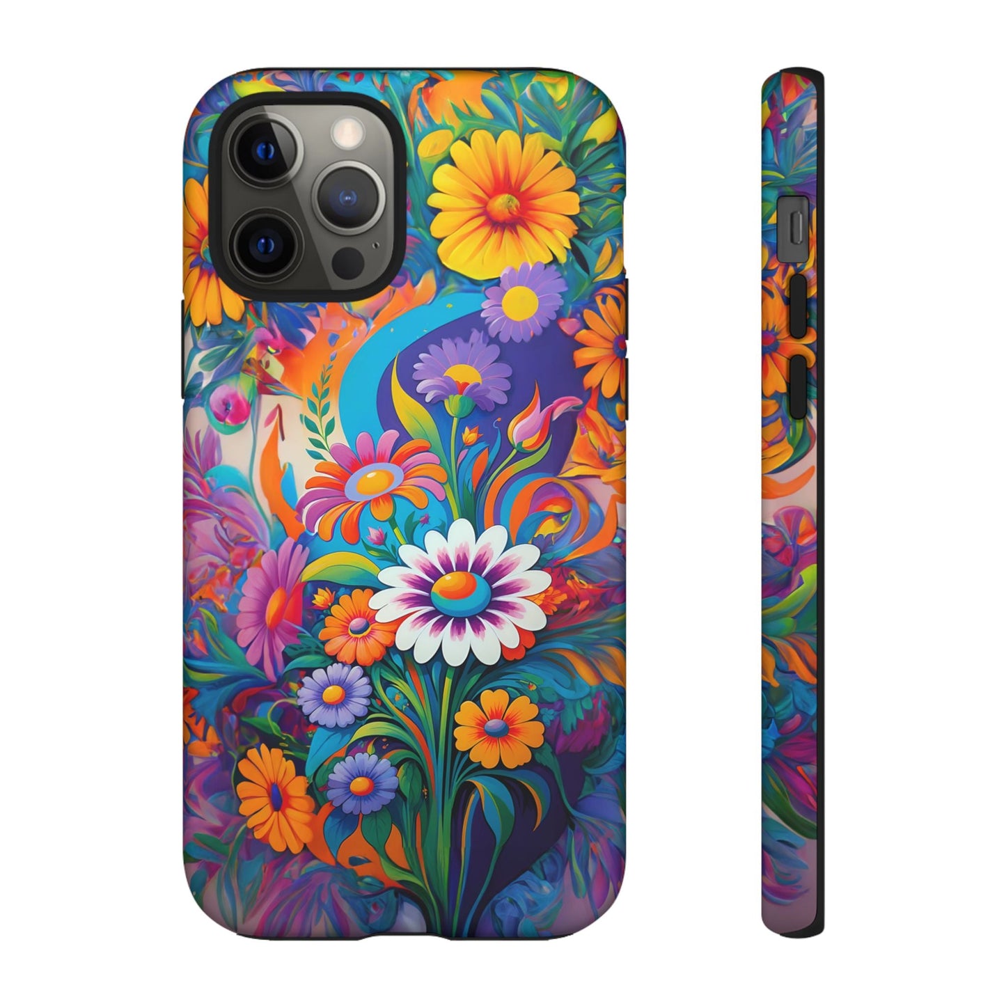 iphone case Psychedelic Daisy Explosion iPhone 12 Pro