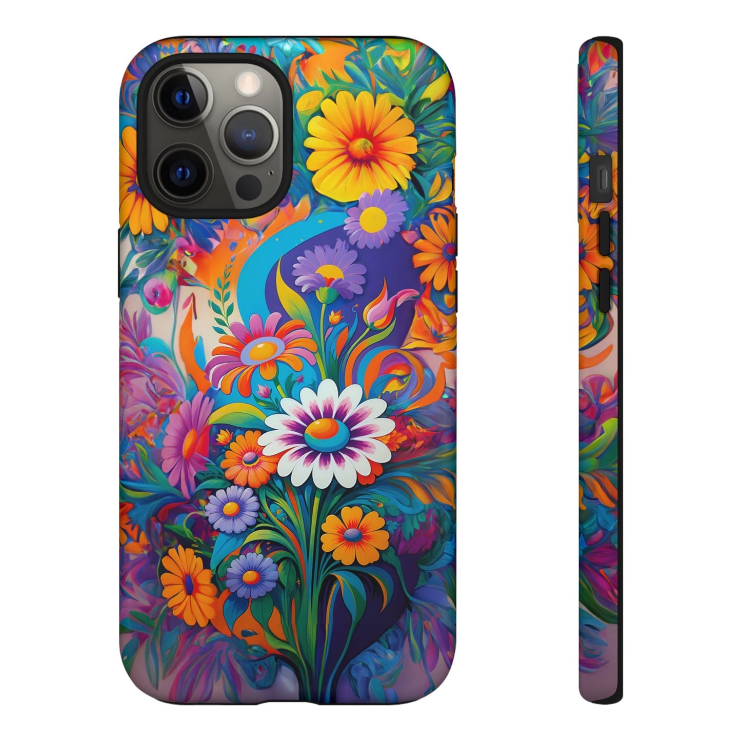 iphone case Psychedelic Daisy Explosion iPhone 12 Pro Max