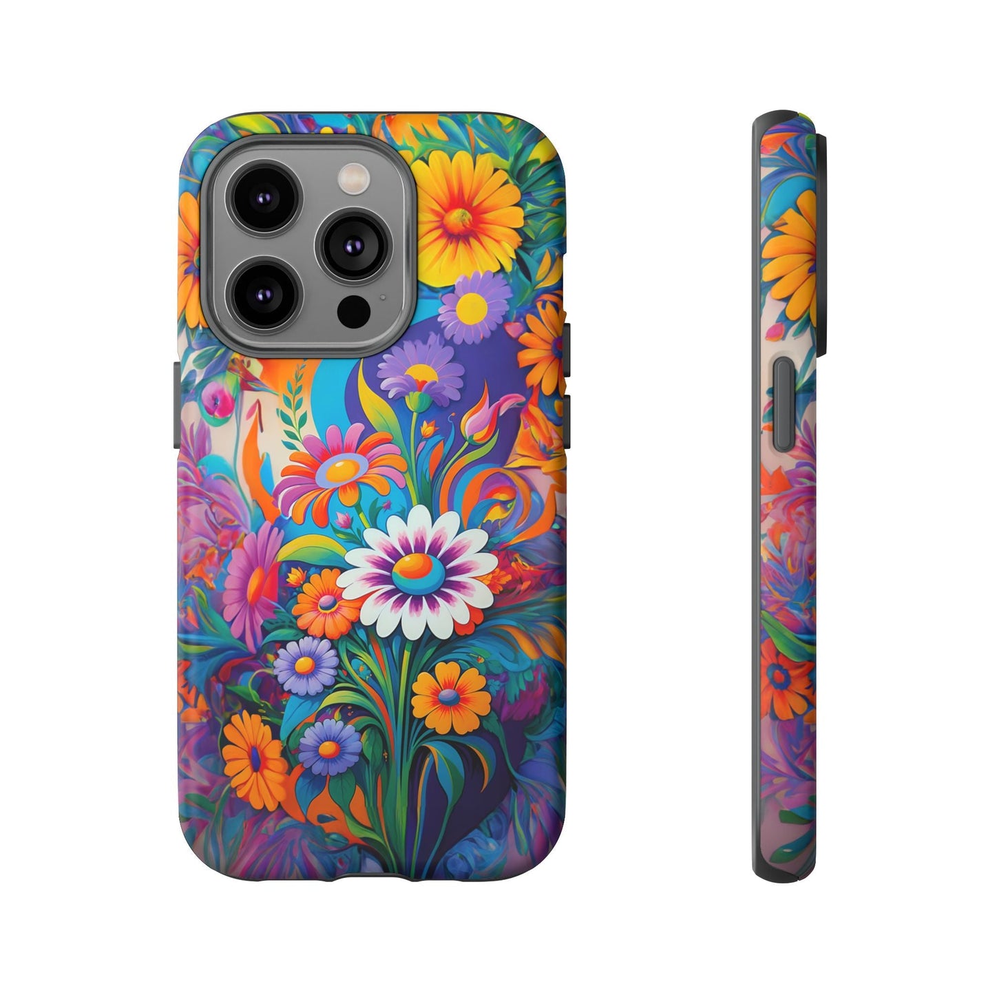 iphone case Psychedelic Daisy Explosion iPhone 14 Pro