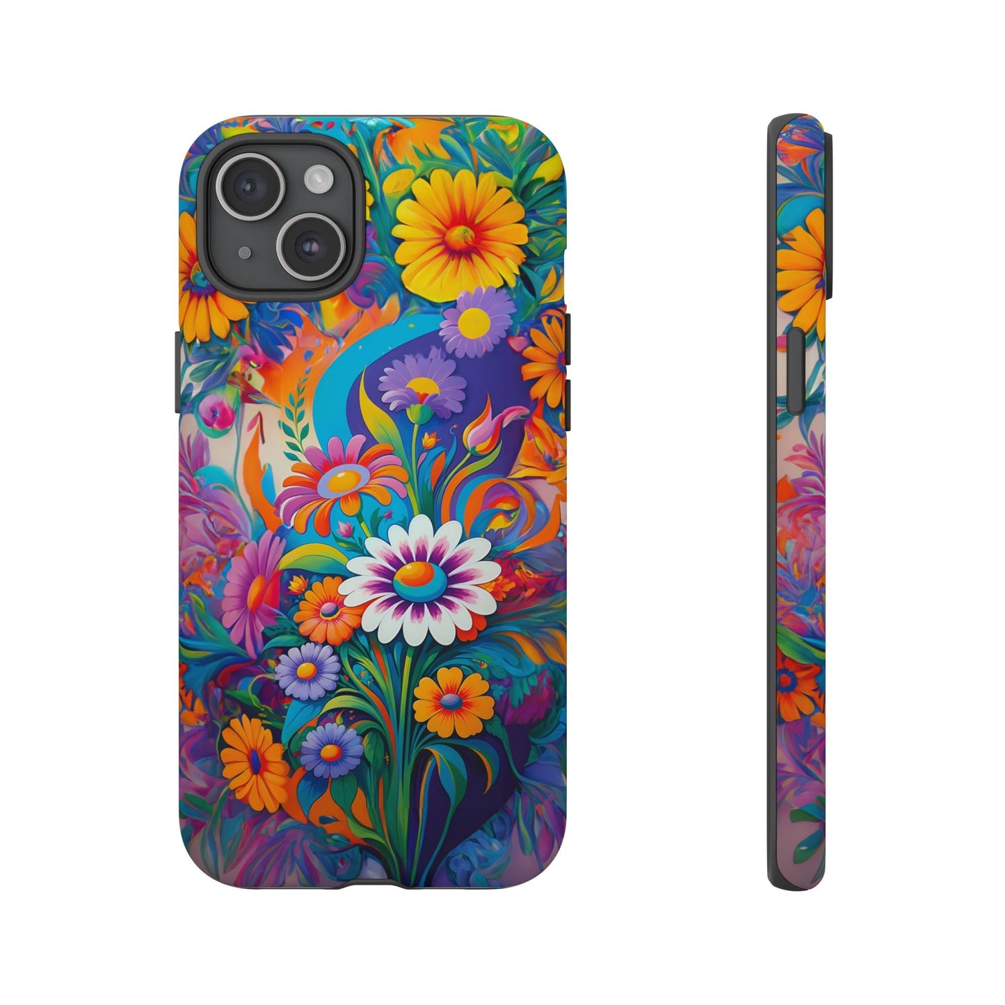iphone case Psychedelic Daisy Explosion iPhone 15 Plus