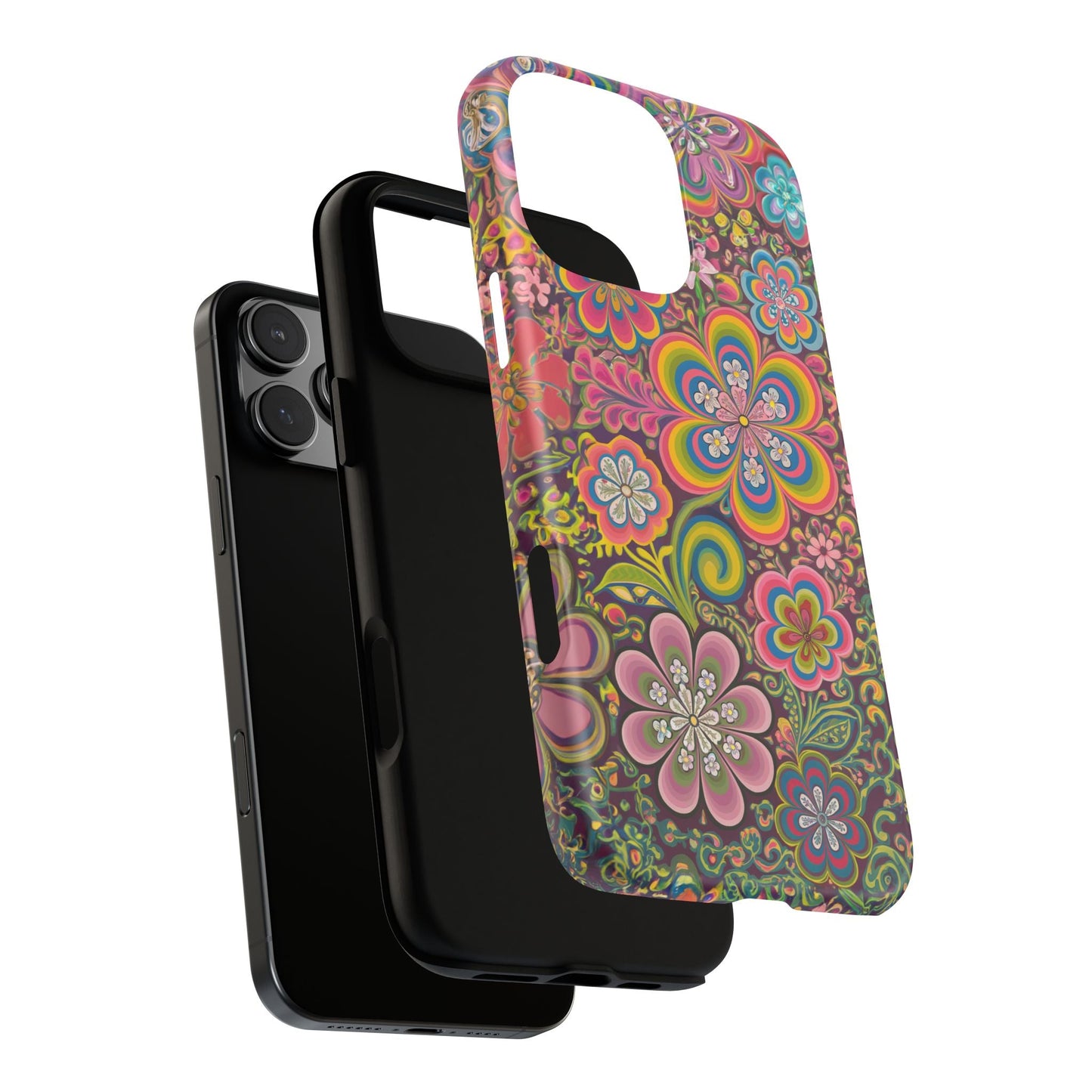 iphone case Psychedelic Flower Power