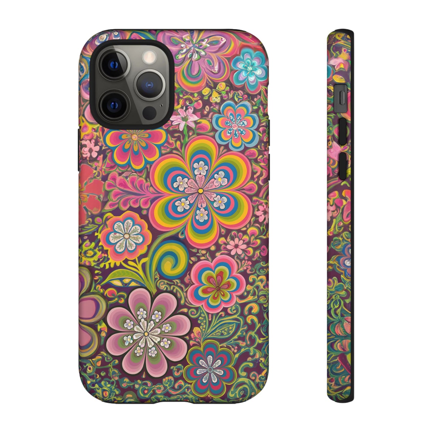 iphone case Psychedelic Flower Power iPhone 12 Pro