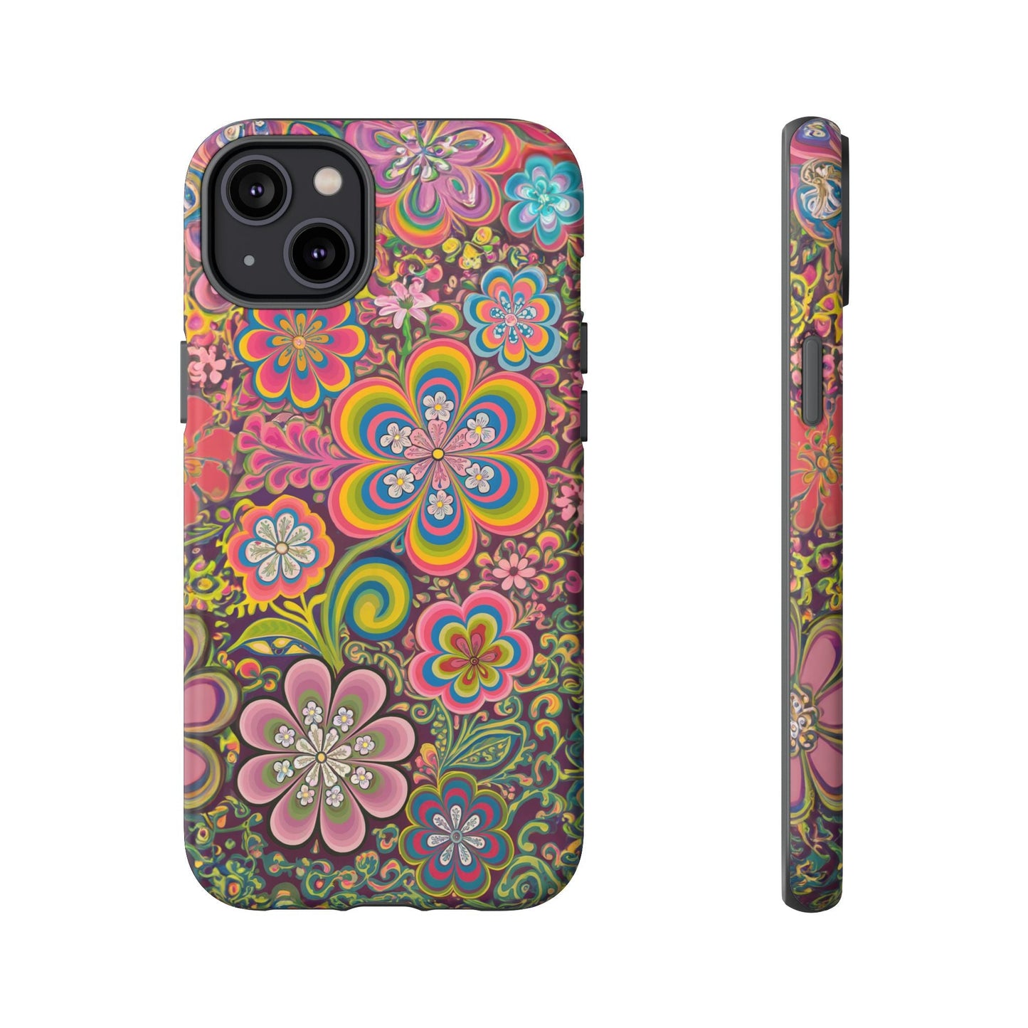 iphone case Psychedelic Flower Power iPhone 14 Plus