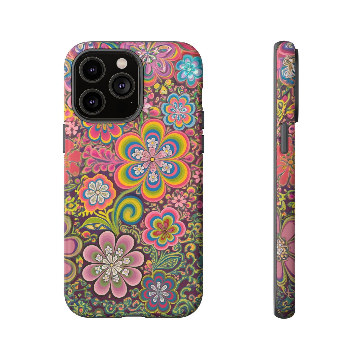 iphone case Psychedelic Flower Power iPhone 14 Pro Max
