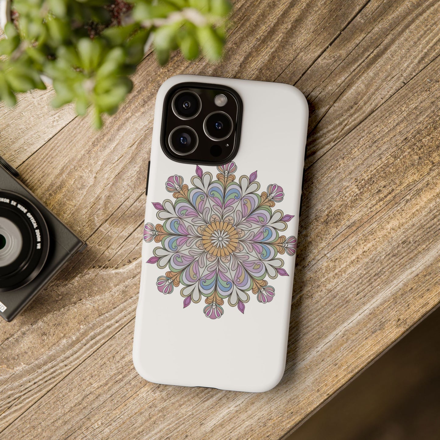 iphone case Radiant Petal Mandala