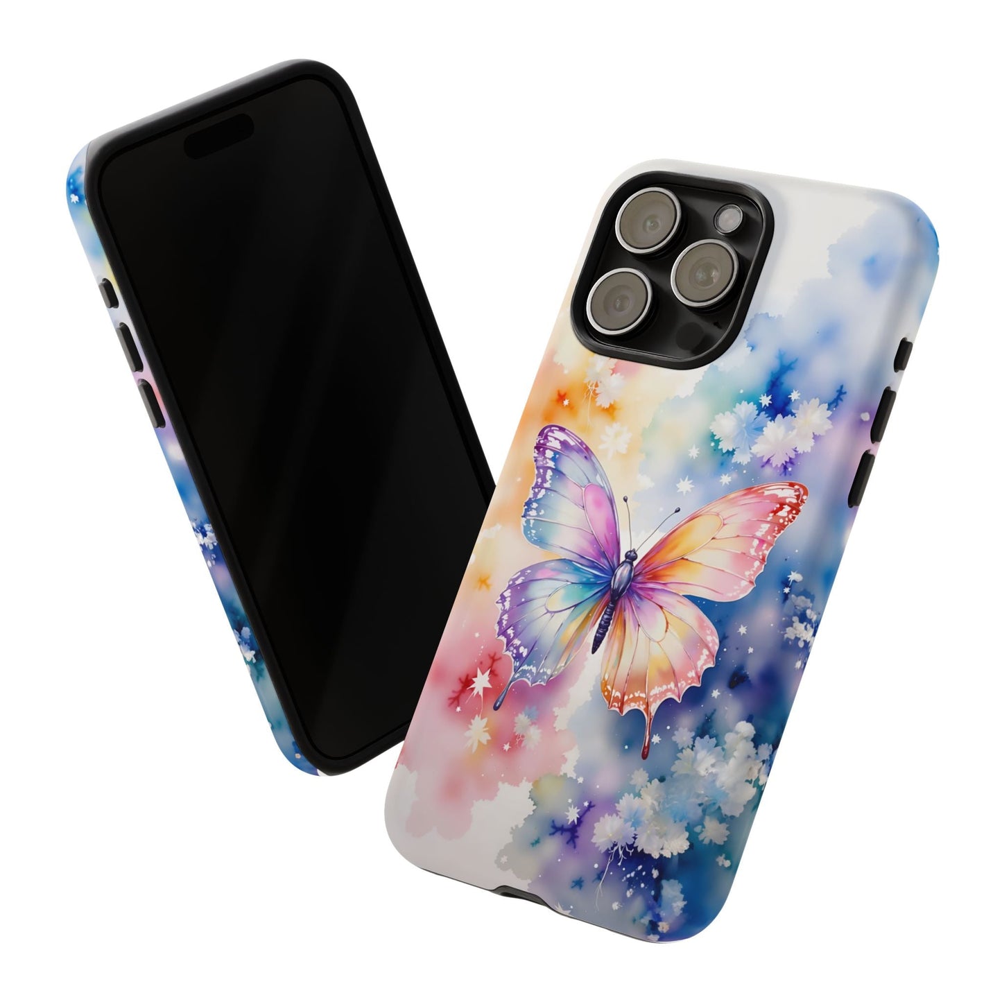 iphone case Rainbow Butterfly Flight