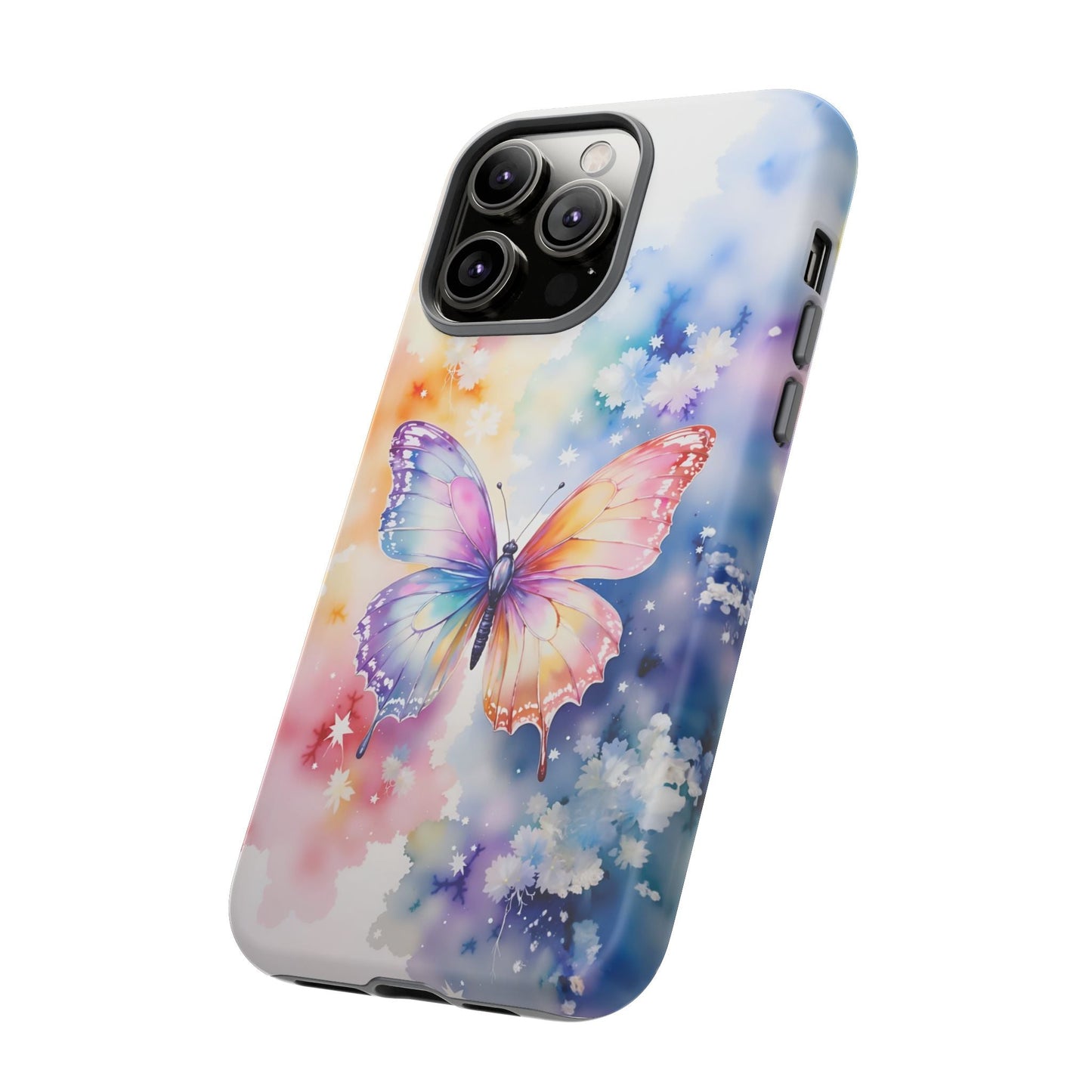 iphone case Rainbow Butterfly Flight