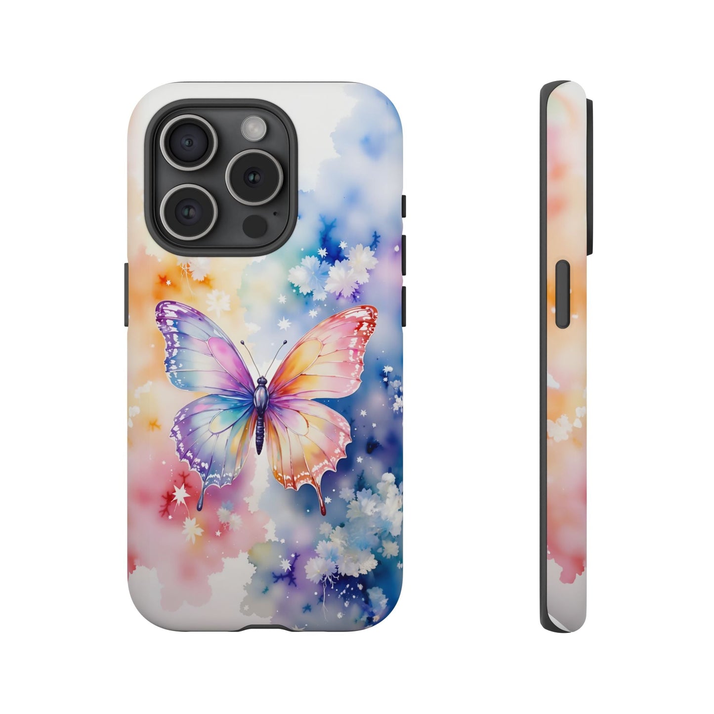 iphone case Rainbow Butterfly Flight iPhone 15 Pro
