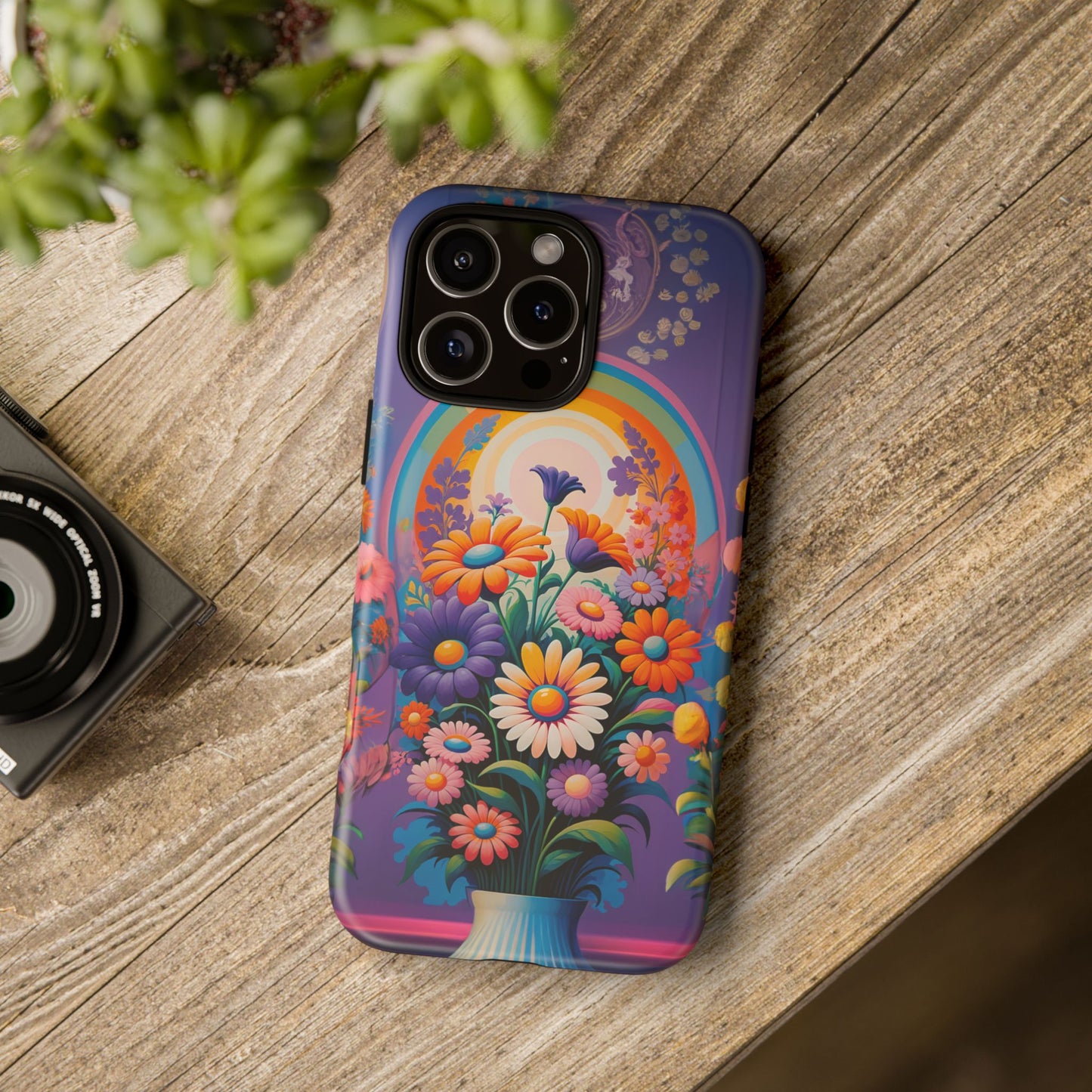 iphone case Rainbow Daisy Utopia