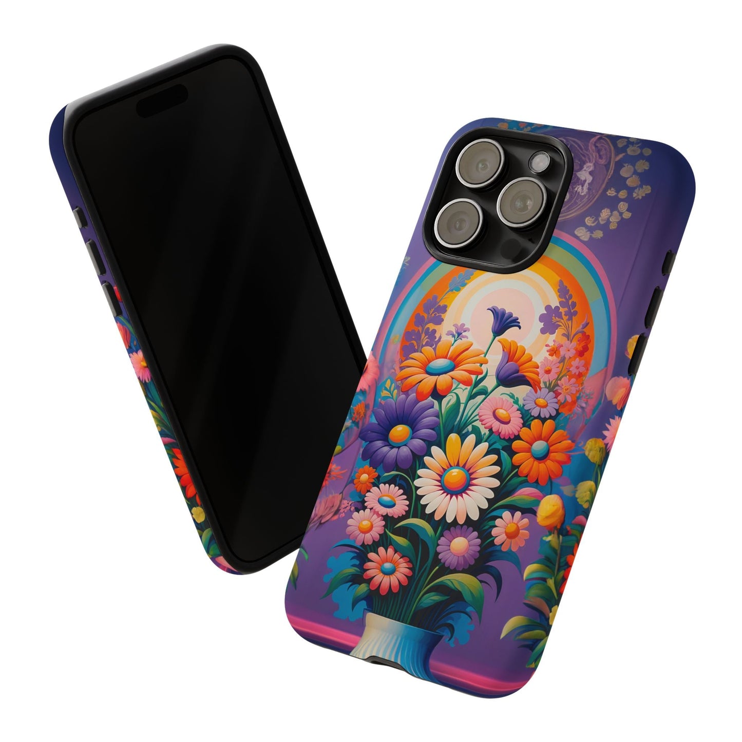 iphone case Rainbow Daisy Utopia