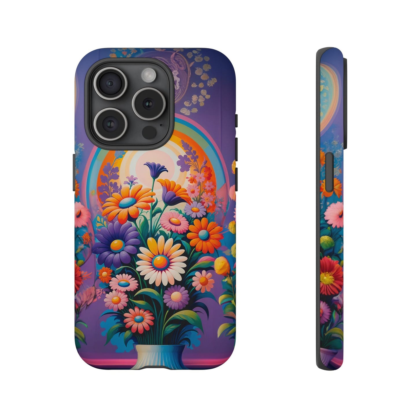 iphone case Rainbow Daisy Utopia iPhone 15 Pro