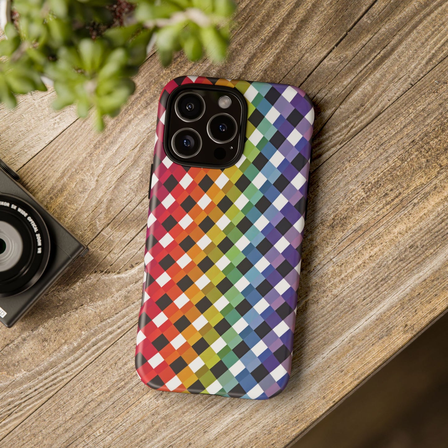 iphone case Rainbow Lattice Weave