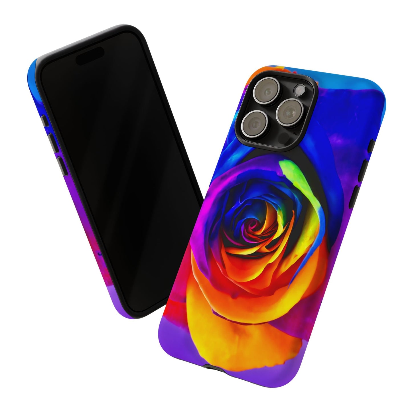 iphone case Rainbow Rose Spiral